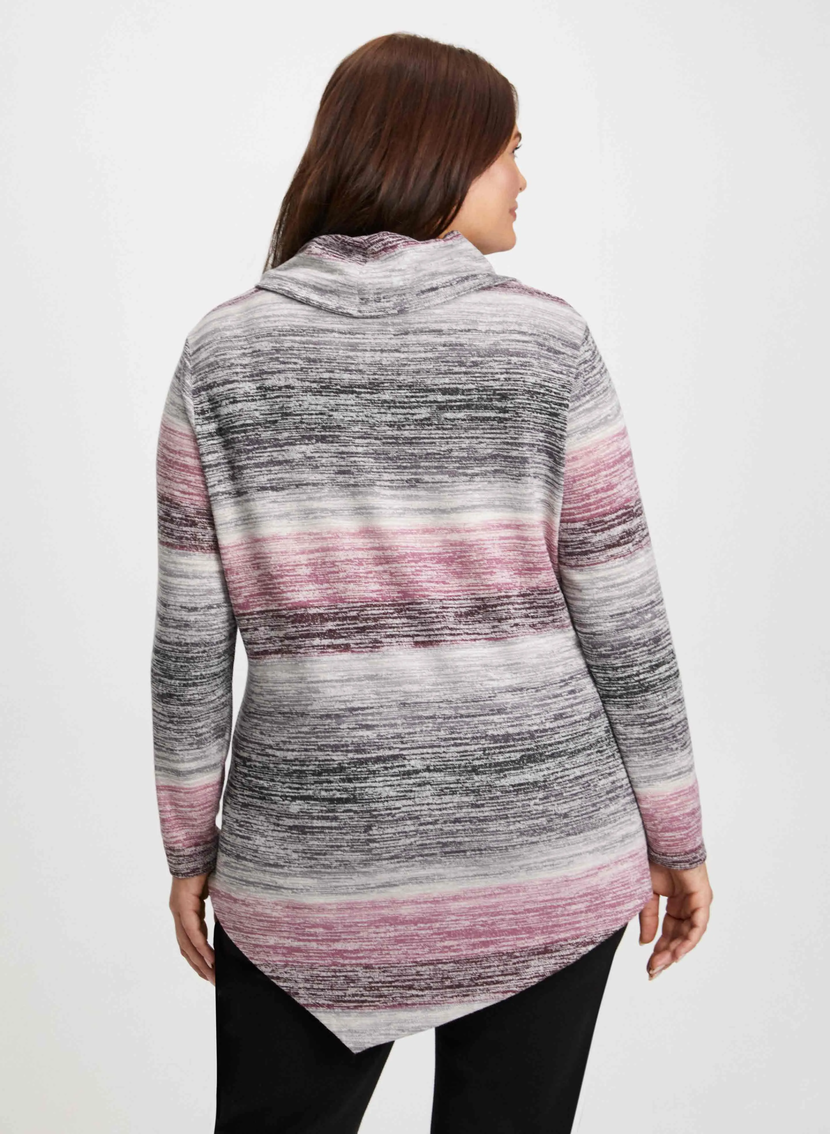 Stripe Print Asymmetrical Top sold by Laura product image thumbnail 5