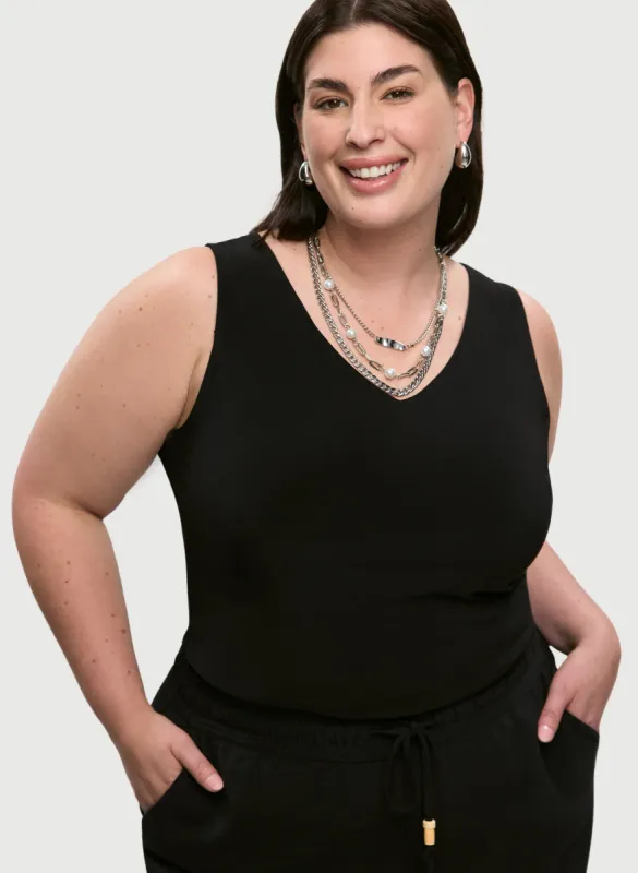 Double V-Neck Cami sold by Laura