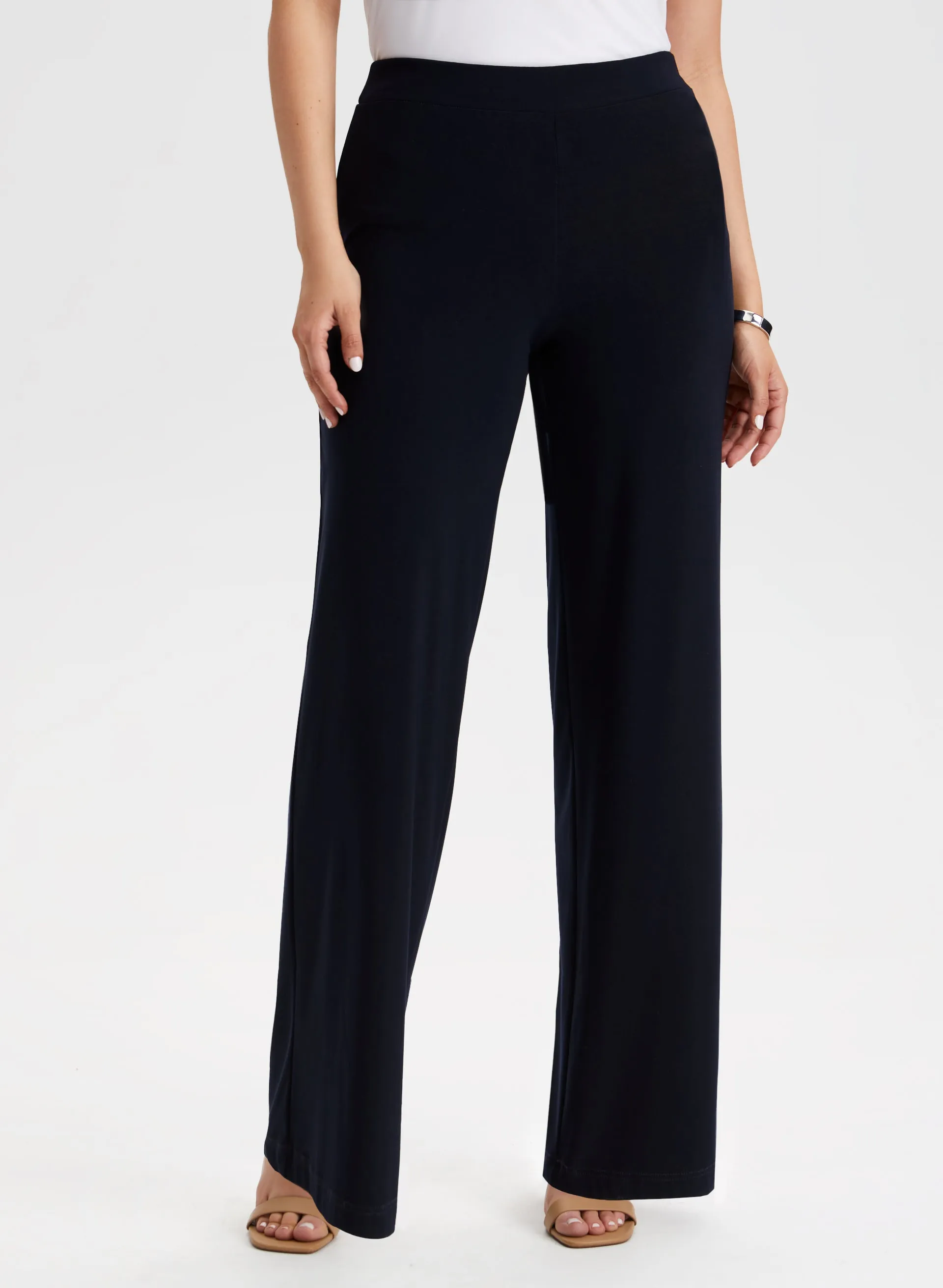 Olivia Jersey Wide-Leg Pants - Regular sold by Laura