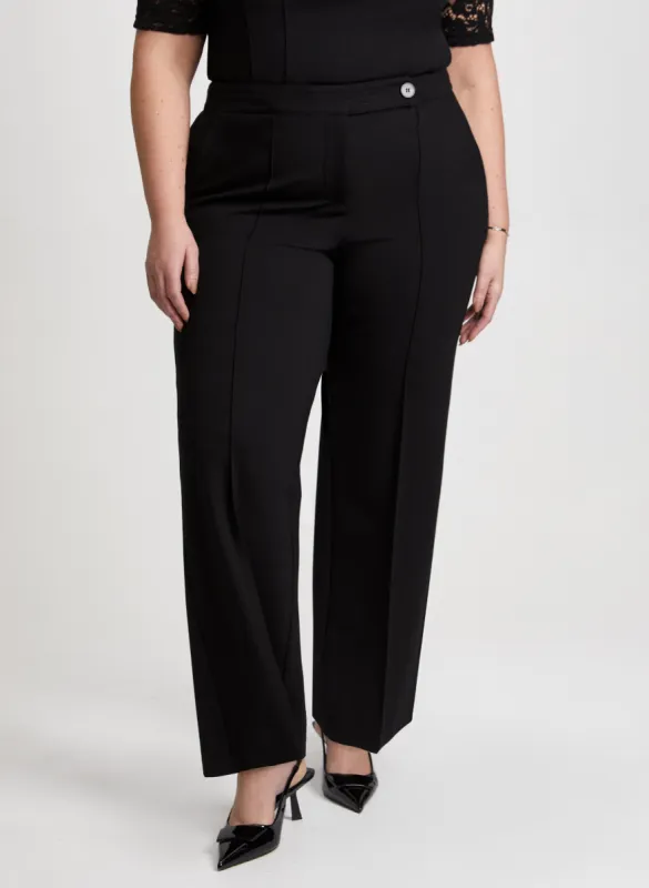 Olivia Ponte de Roma Wide-Leg Pants sold by Laura
