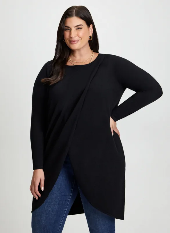 Layered Effect Tunic Top sold by Laura