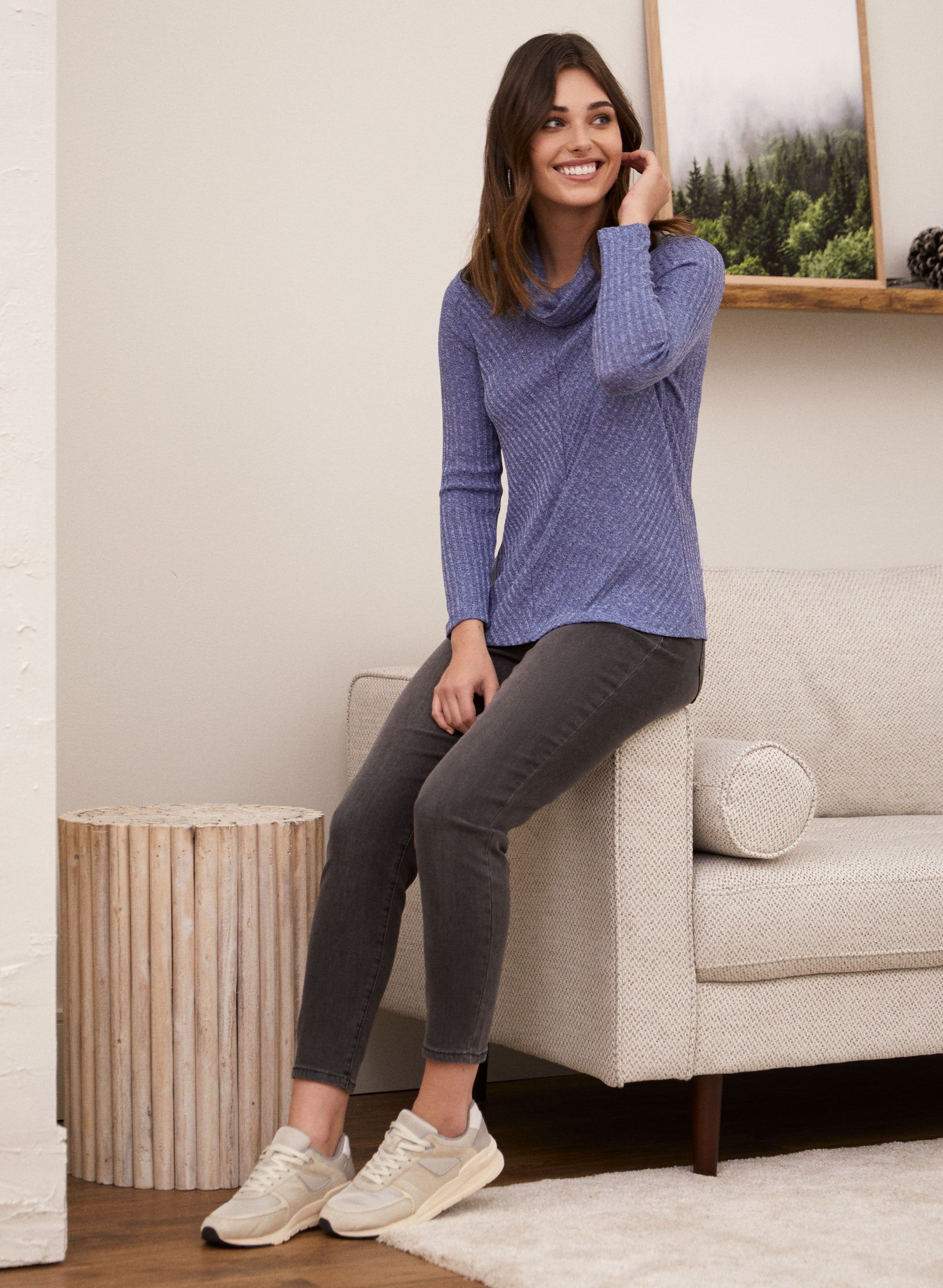 Cowl Neck Top sold by Laura product image thumbnail 4