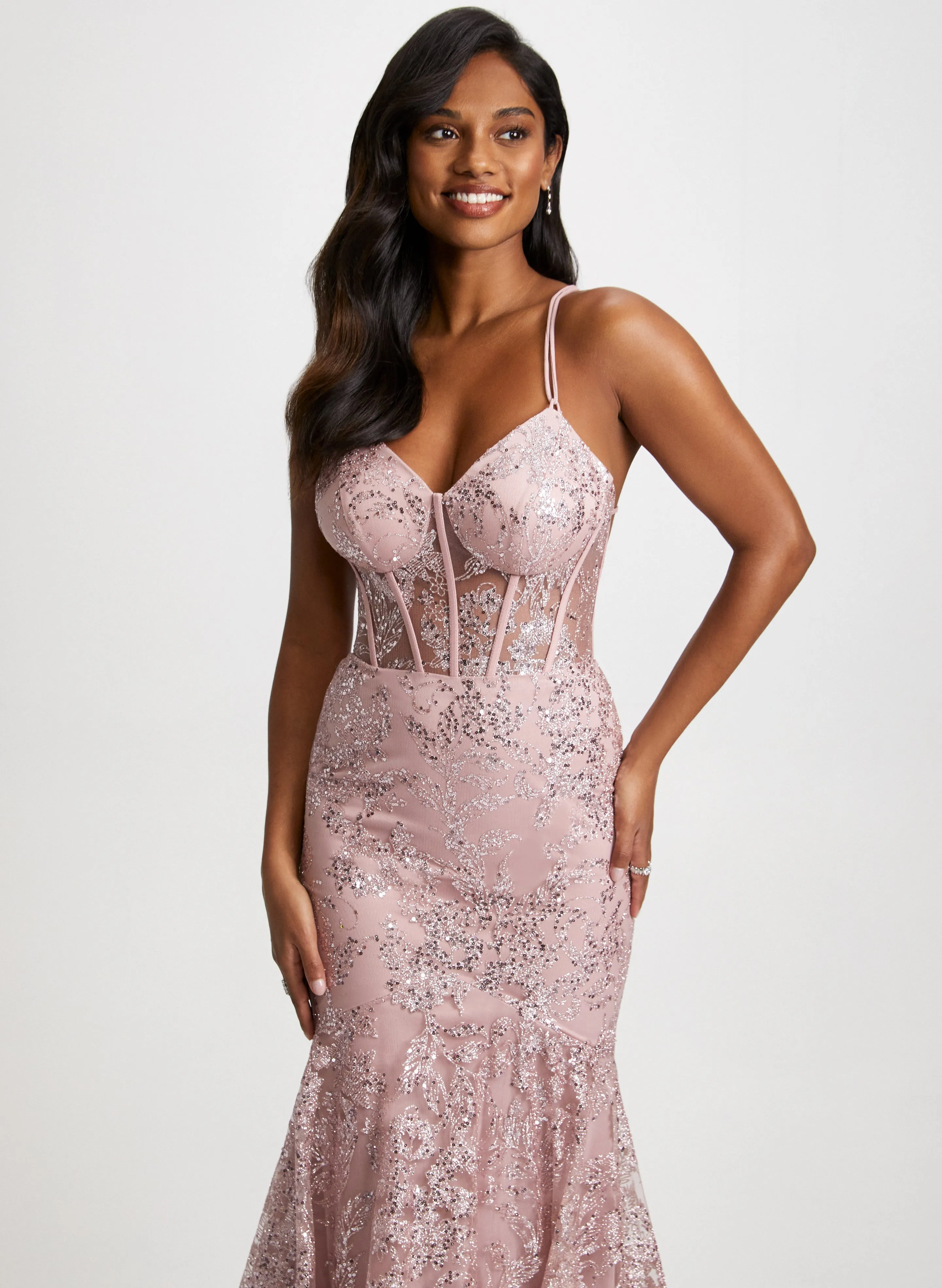 Sequined Mermaid Dress sold by Laura product image thumbnail 4