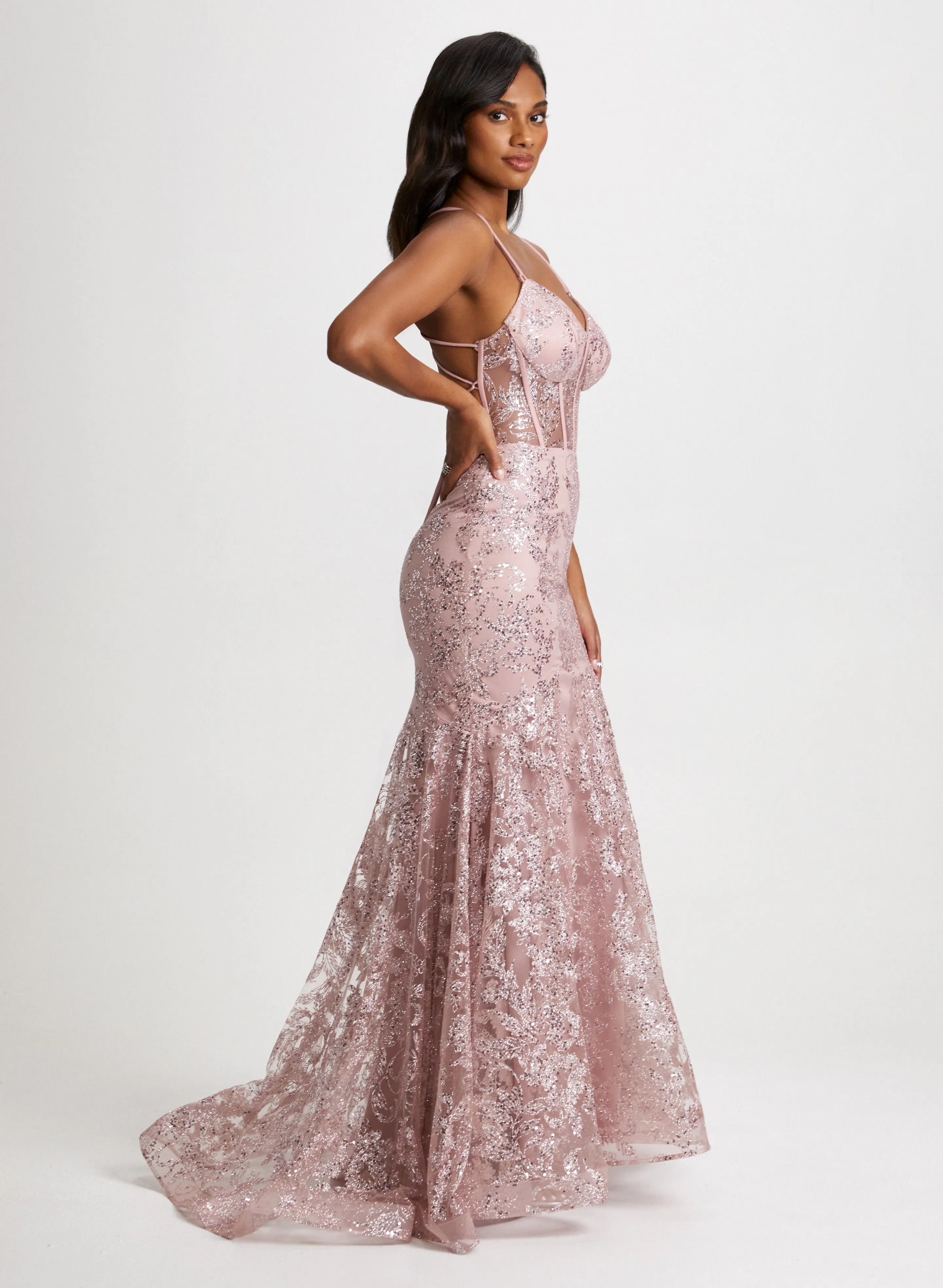 Sequined Mermaid Dress sold by Laura product image thumbnail 2