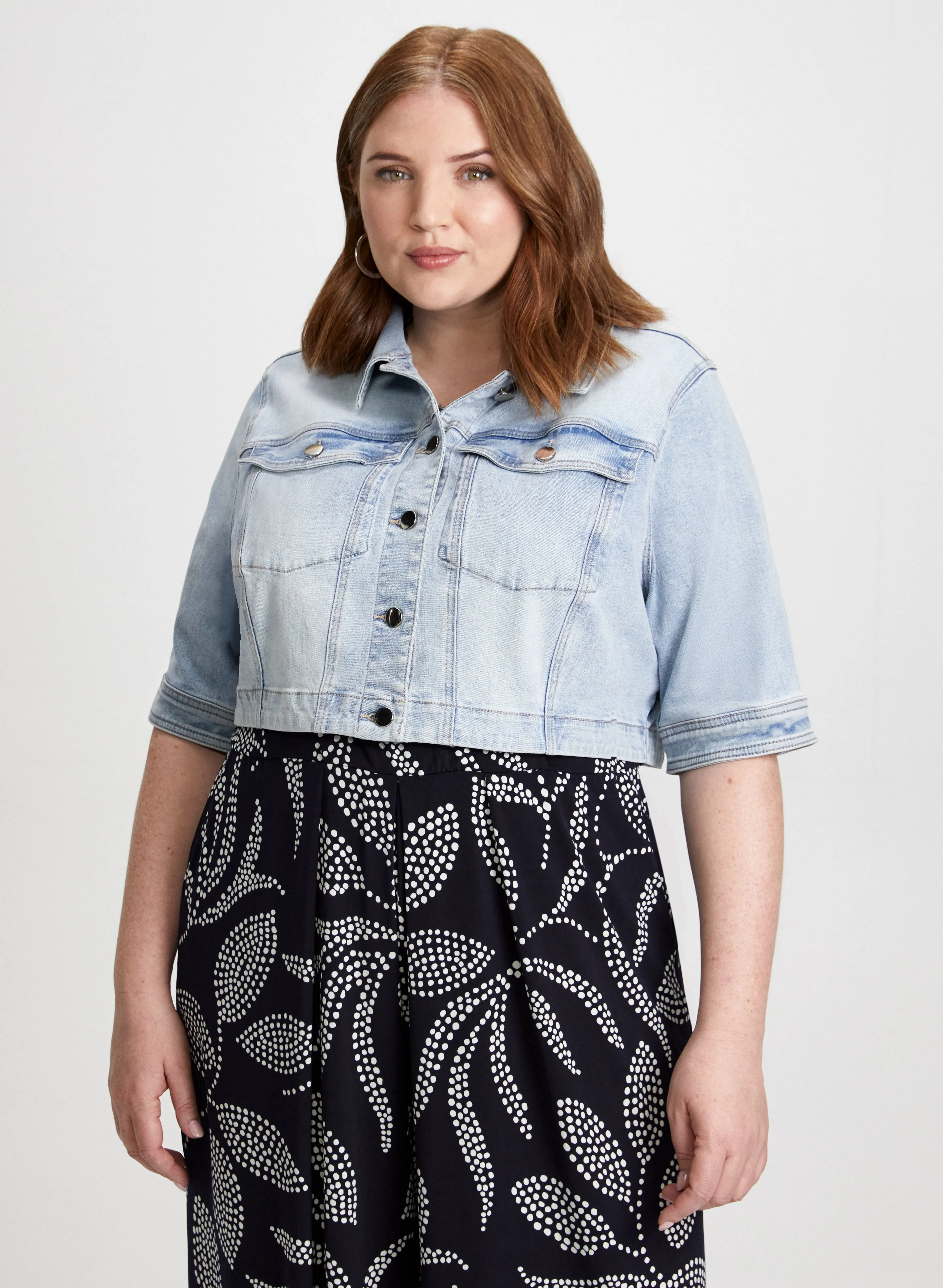 Cropped Denim Jacket sold by Laura