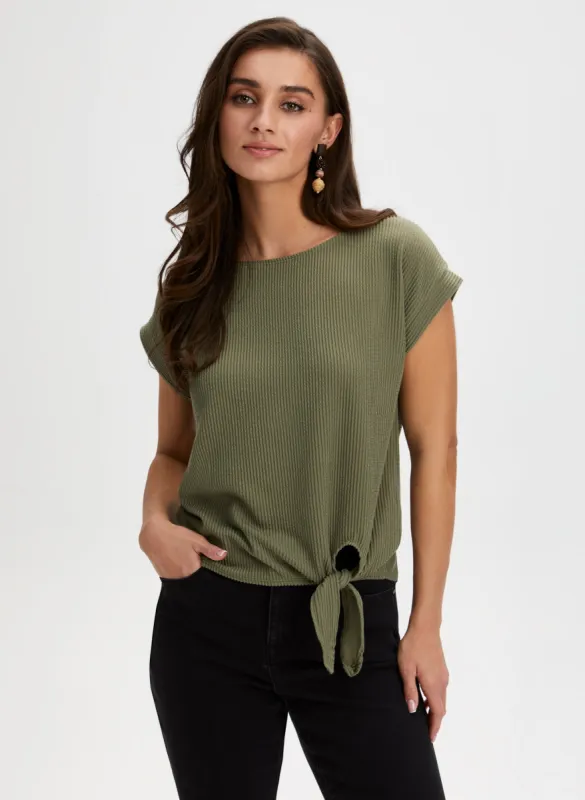 Ribbed Knit Top sold by Laura