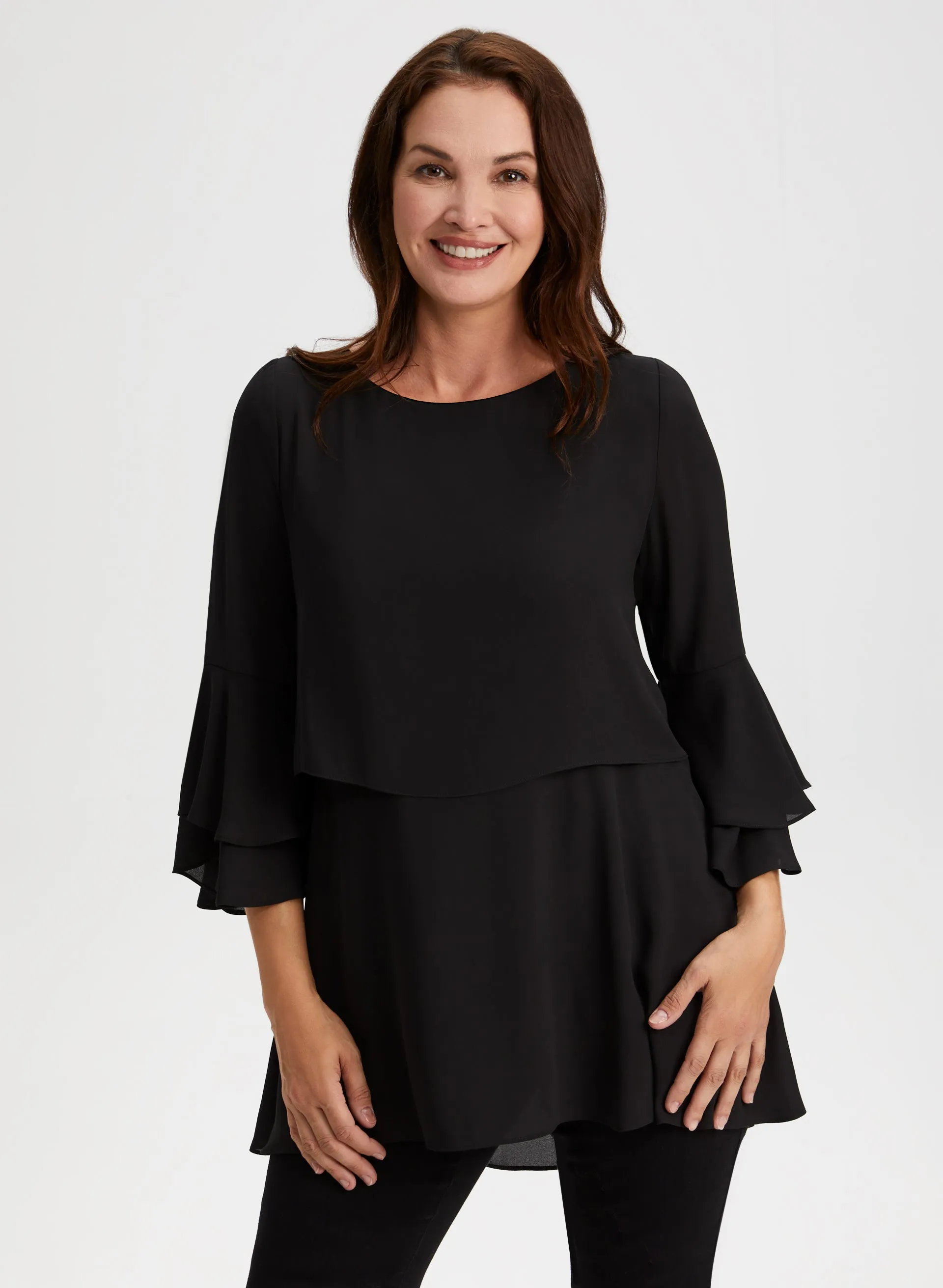 Flutter Sleeve Blouse sold by Laura