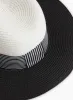 Striped-Band Straw Hat sold by Laura