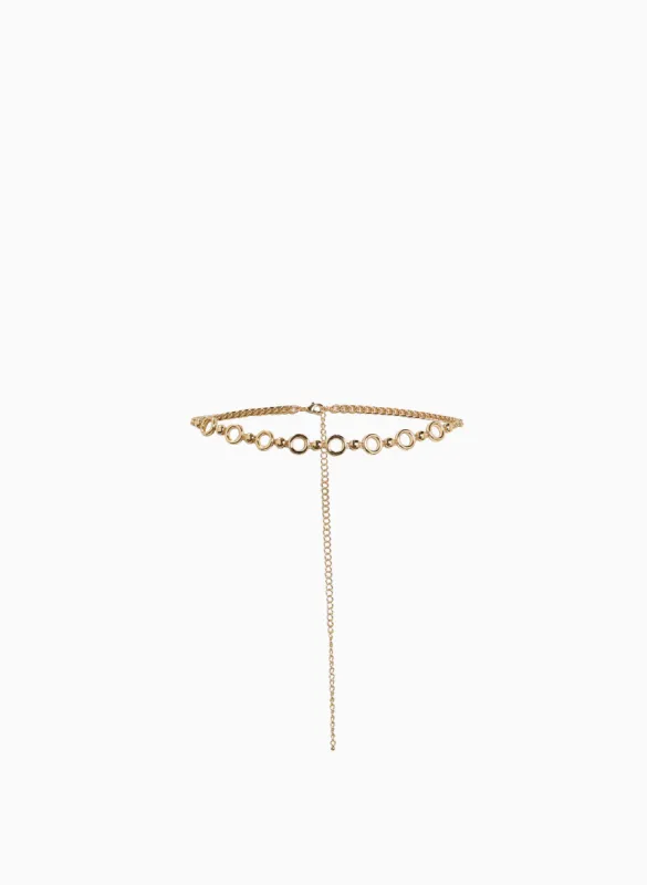 Chain Belt With Circular Inserts sold by Laura