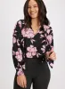 Floral Print Tie Detail Blouse sold by Laura
