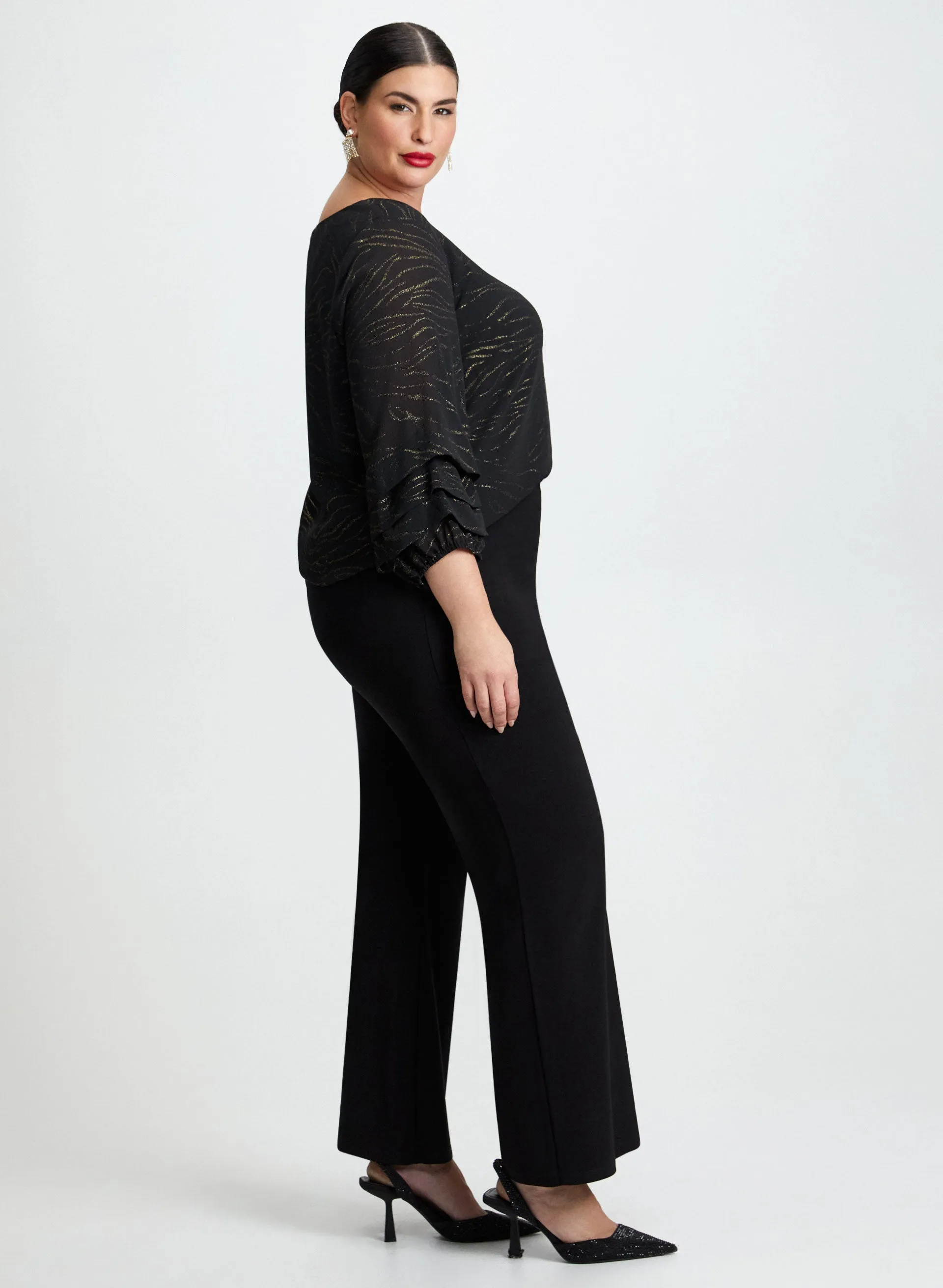 Pull-On Bootcut Pants sold by Laura product image thumbnail 5