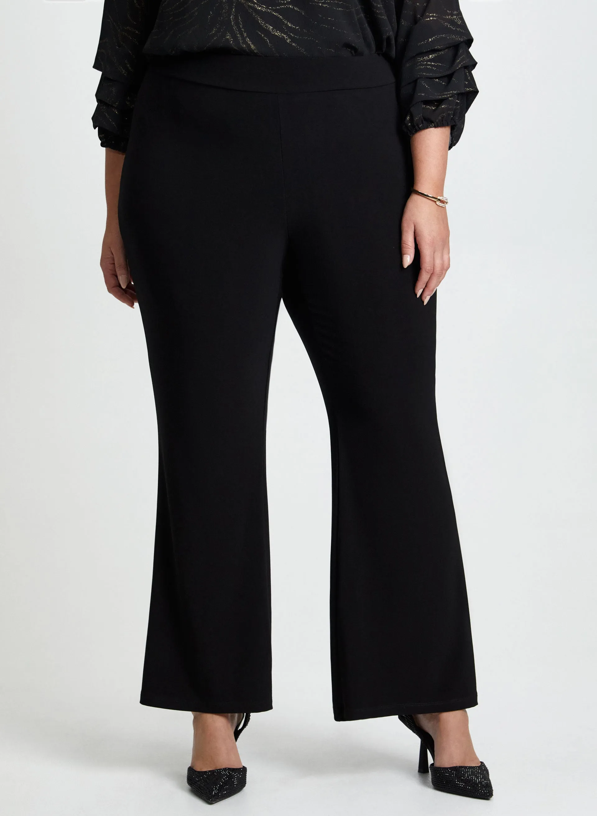 Pull-On Bootcut Pants sold by Laura