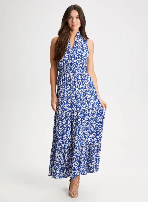 Floral Print Maxi Dress sold by Laura