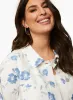 Floral Print Denim Jacket sold by Laura
