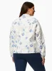 Floral Print Denim Jacket sold by Laura