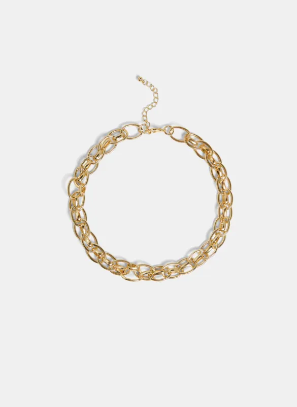 Frankie Shop Laura Lombardi Omega Chain Necklace - Gold