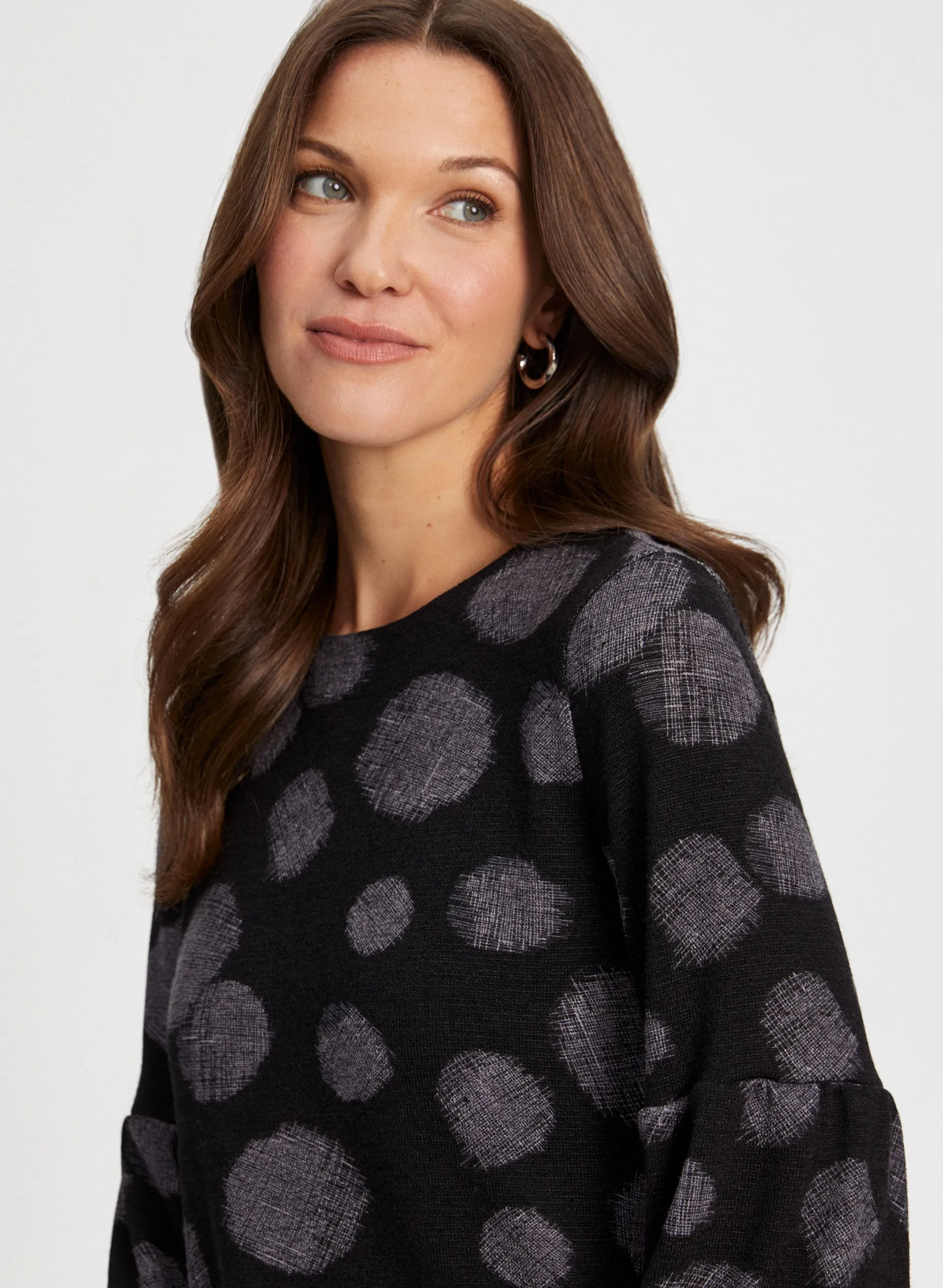 Polka Dot Knit Top sold by Laura product image thumbnail 2