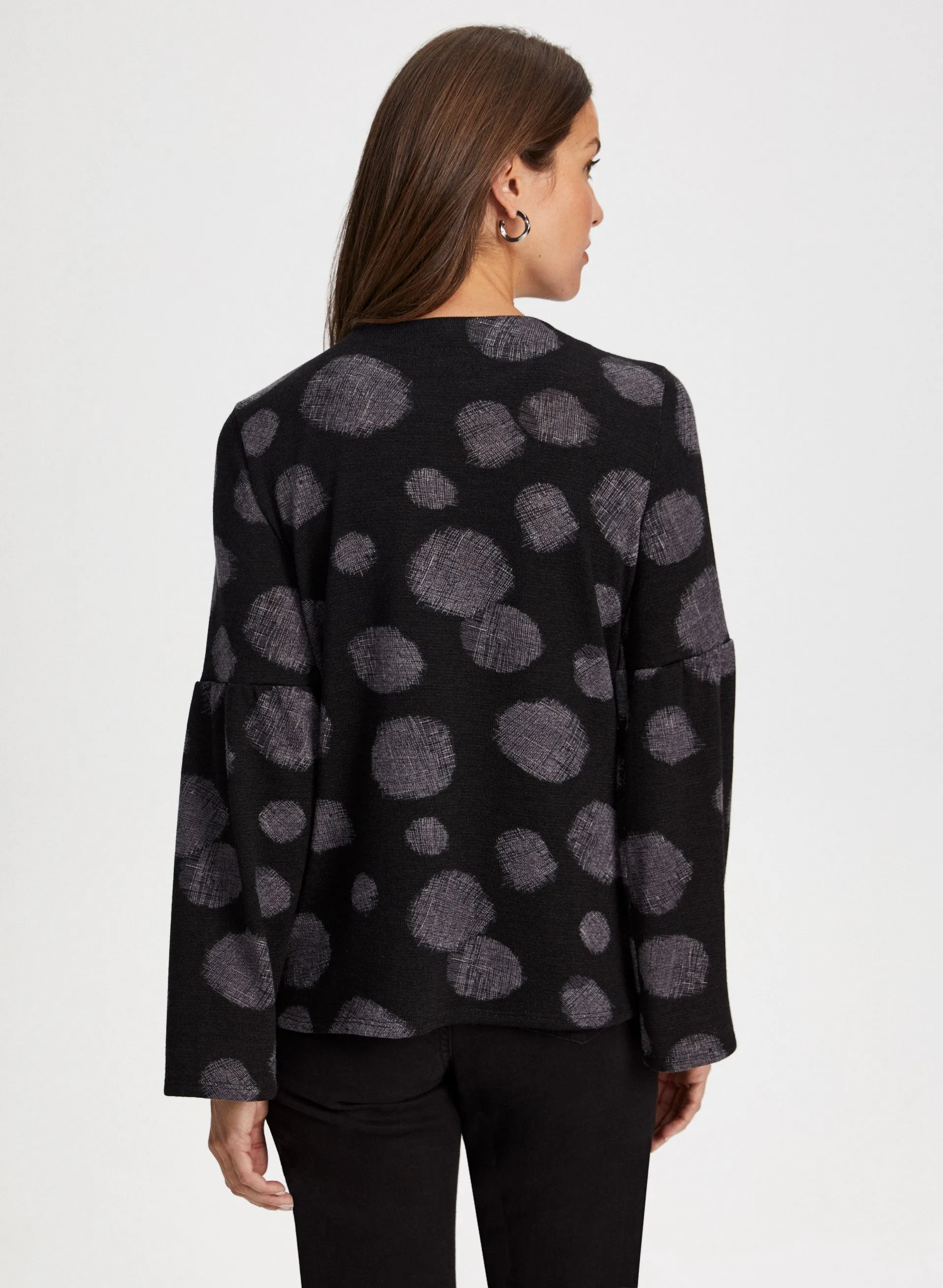 Polka Dot Knit Top sold by Laura product image thumbnail 4
