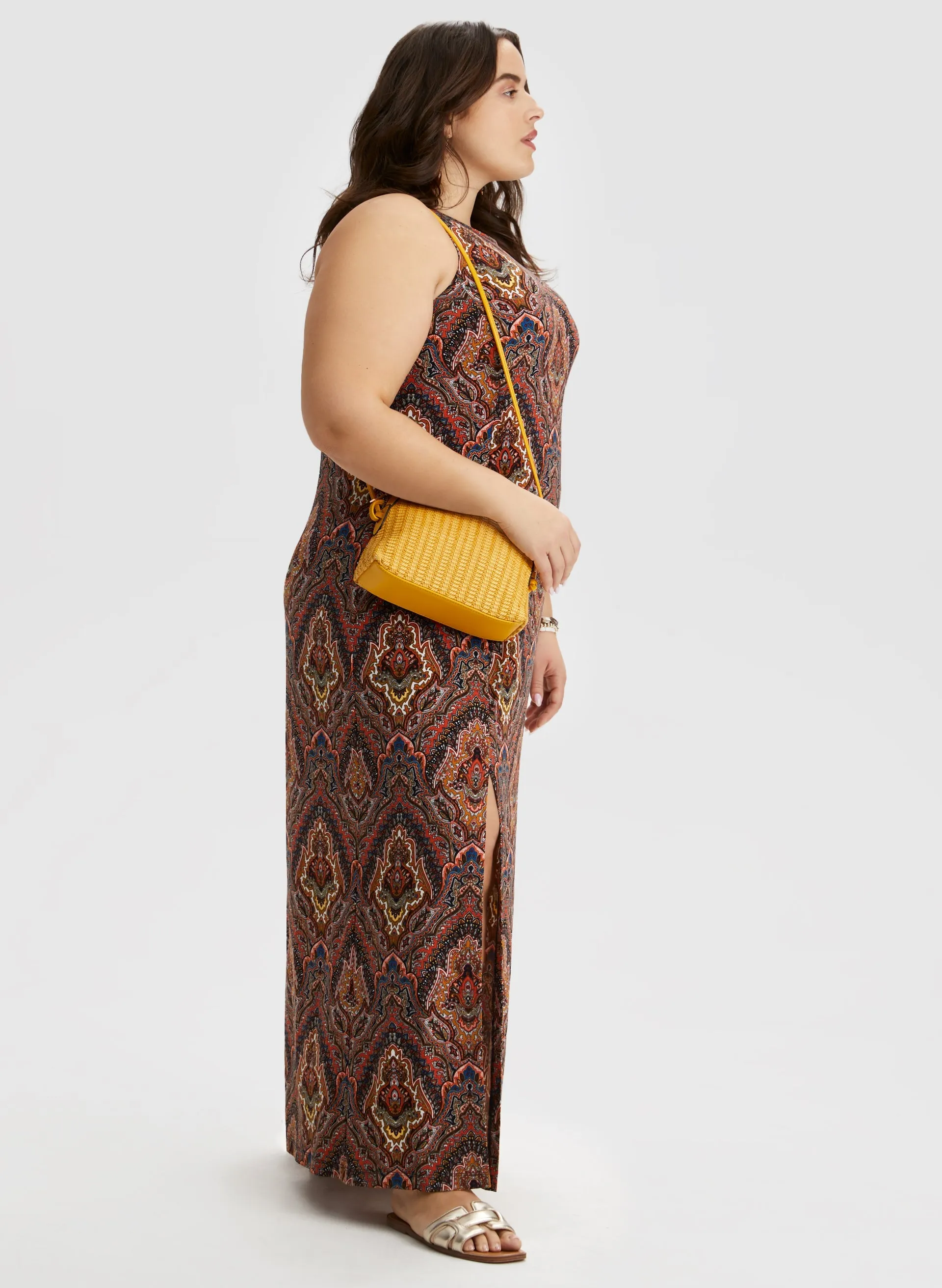 Striped Print Fooler Top sold by Laura