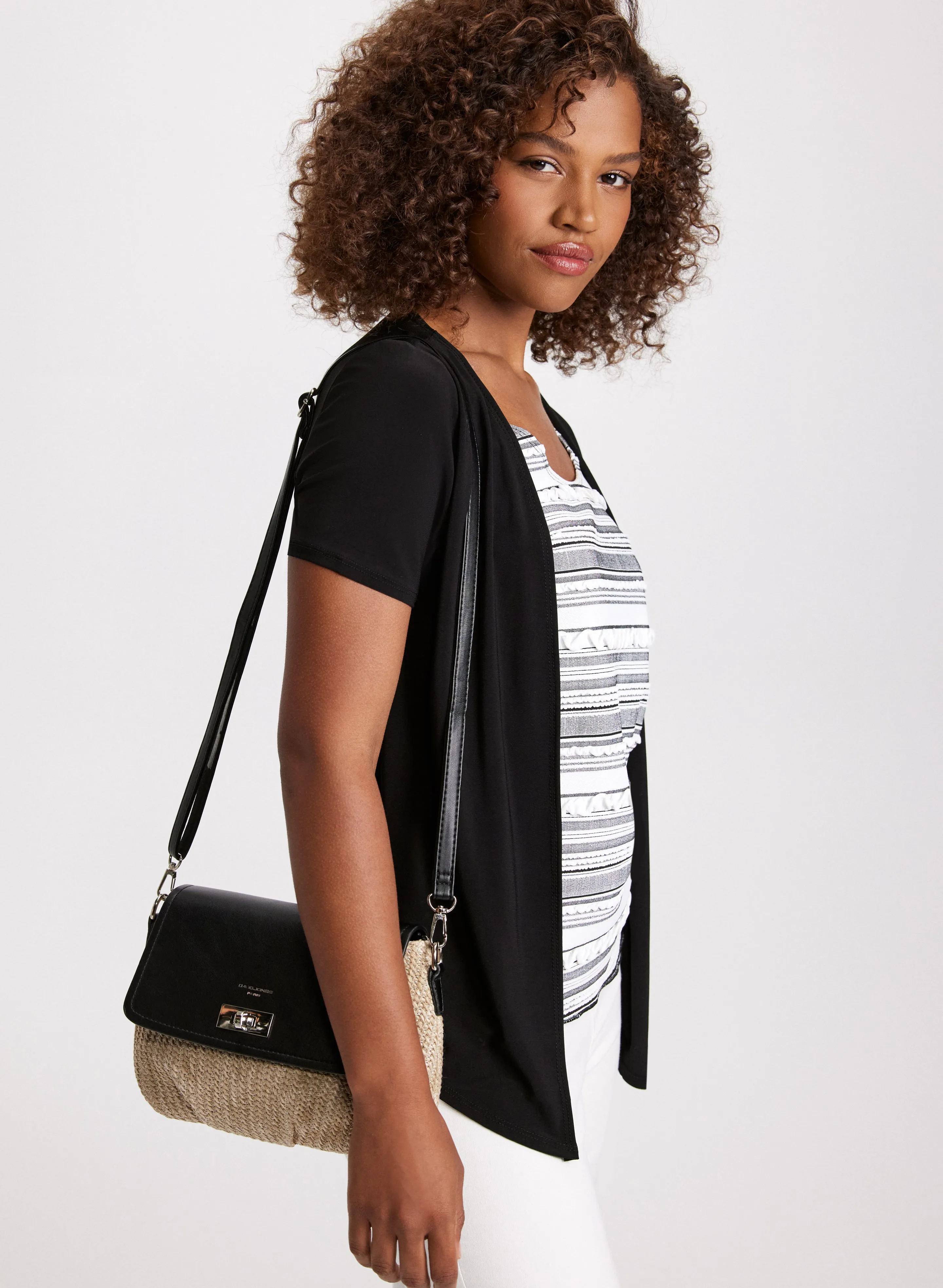 Striped Print Fooler Top sold by Laura product image thumbnail 5