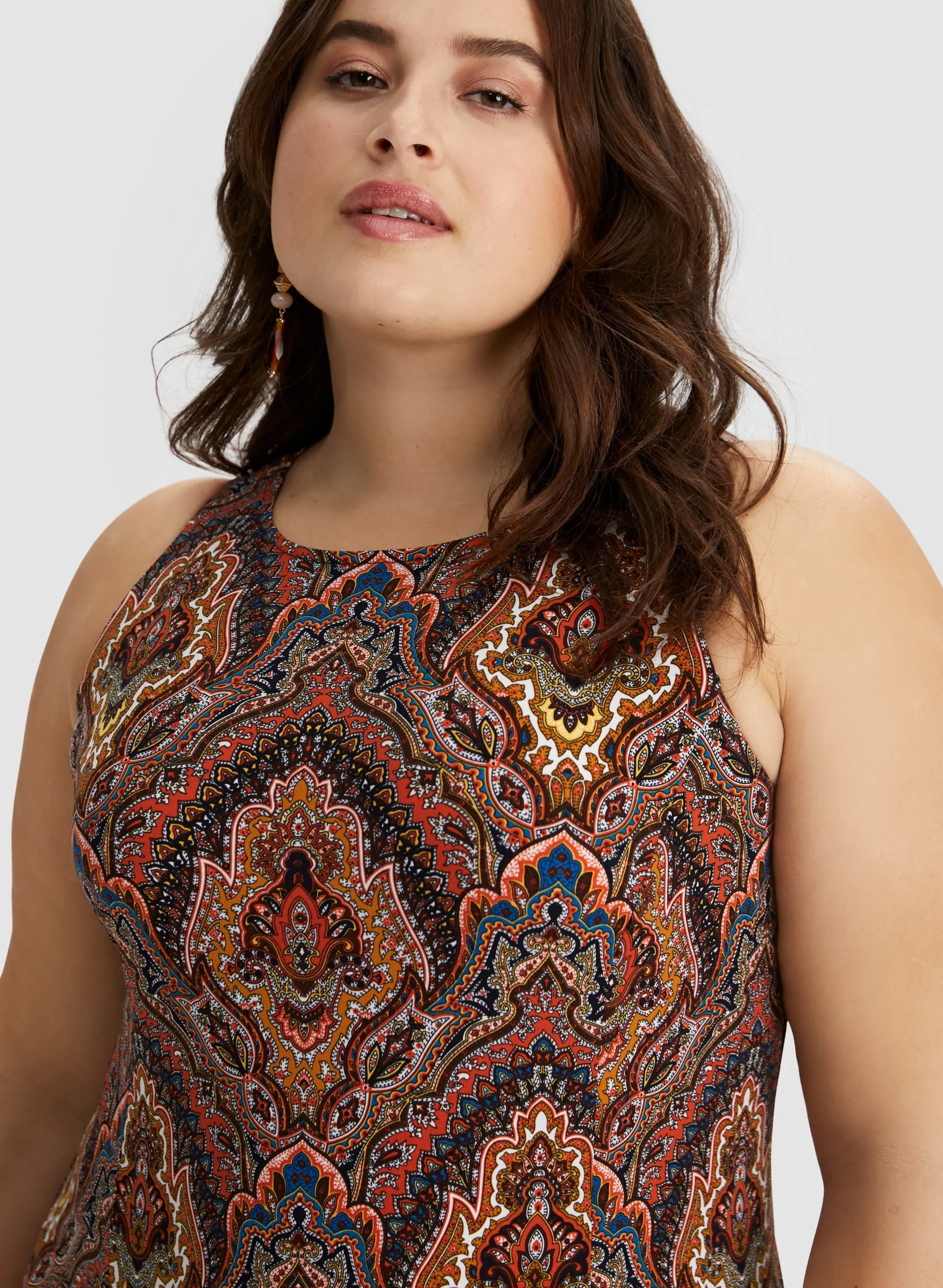 Striped Print Fooler Top sold by Laura product image thumbnail 2