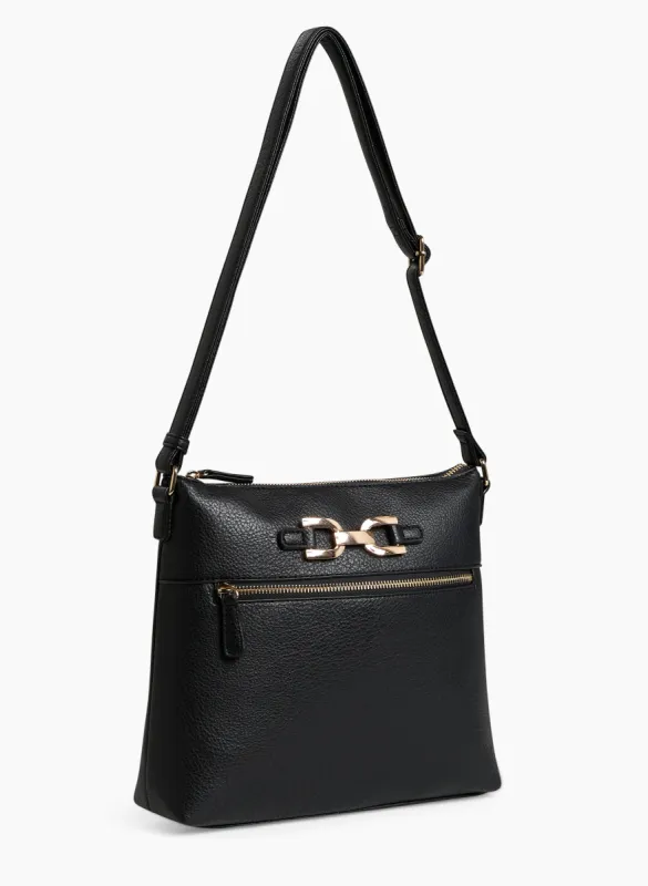 Metallic Detail Crossbody Bag sold by Laura