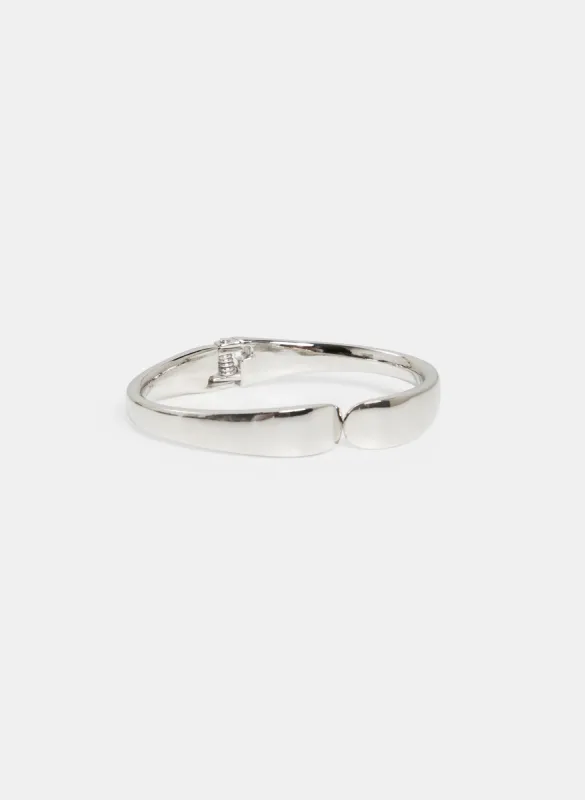 Curved Hinge Bracelet sold by Laura