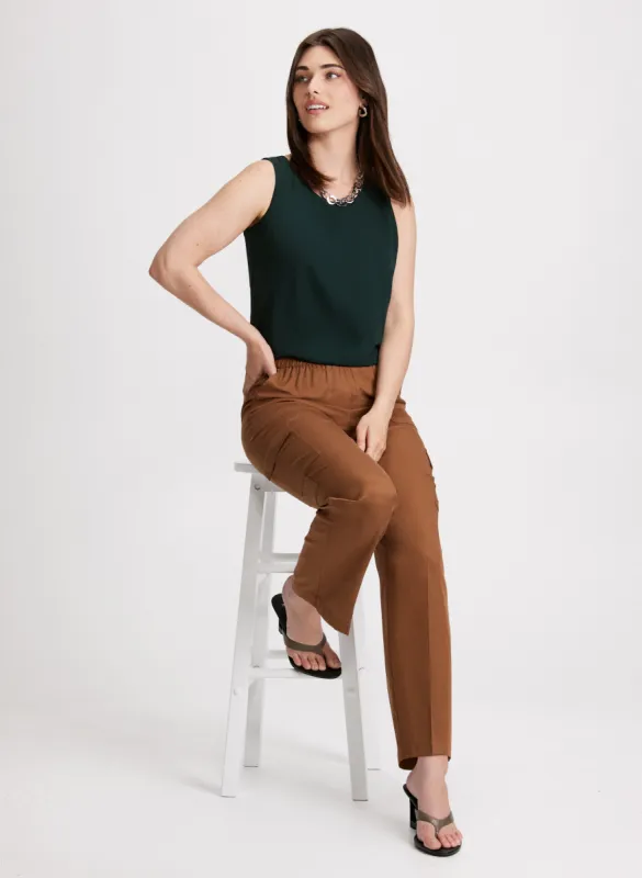 Sleeveless Blouse & Cargo Pants sold by Laura