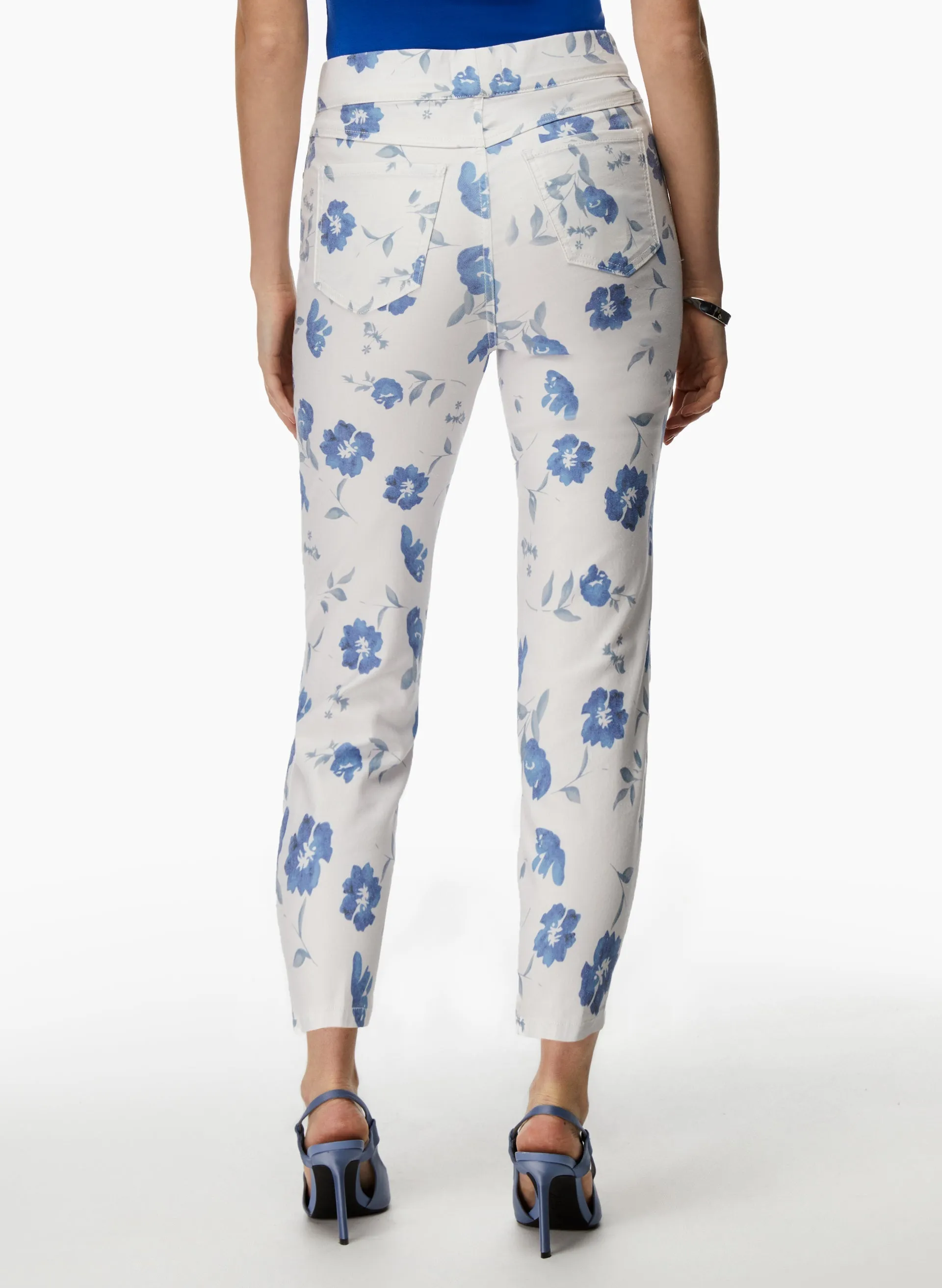 Pull-On Floral Print Jeans sold by Laura product image thumbnail 2
