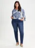Paisley Print Ruffle Sleeve Top sold by Laura
