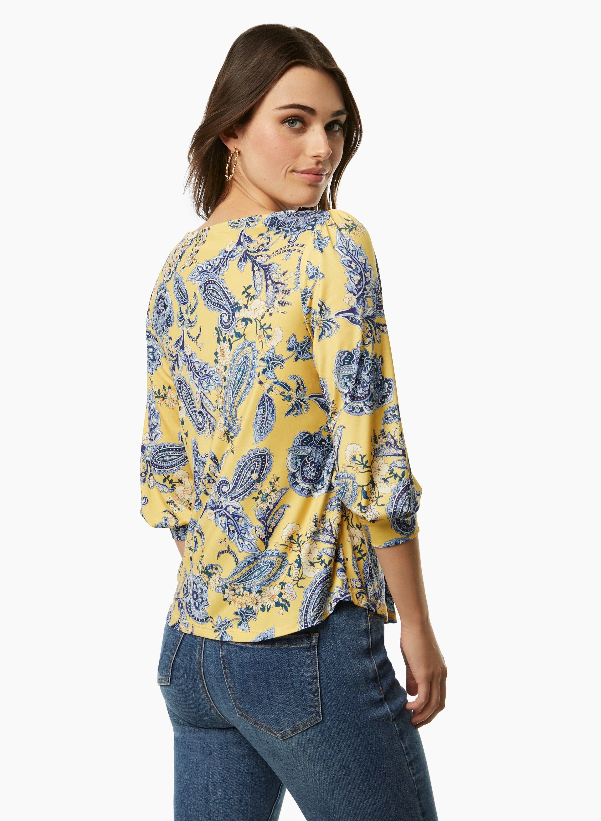 Paisley Print Top sold by Laura product image thumbnail 4