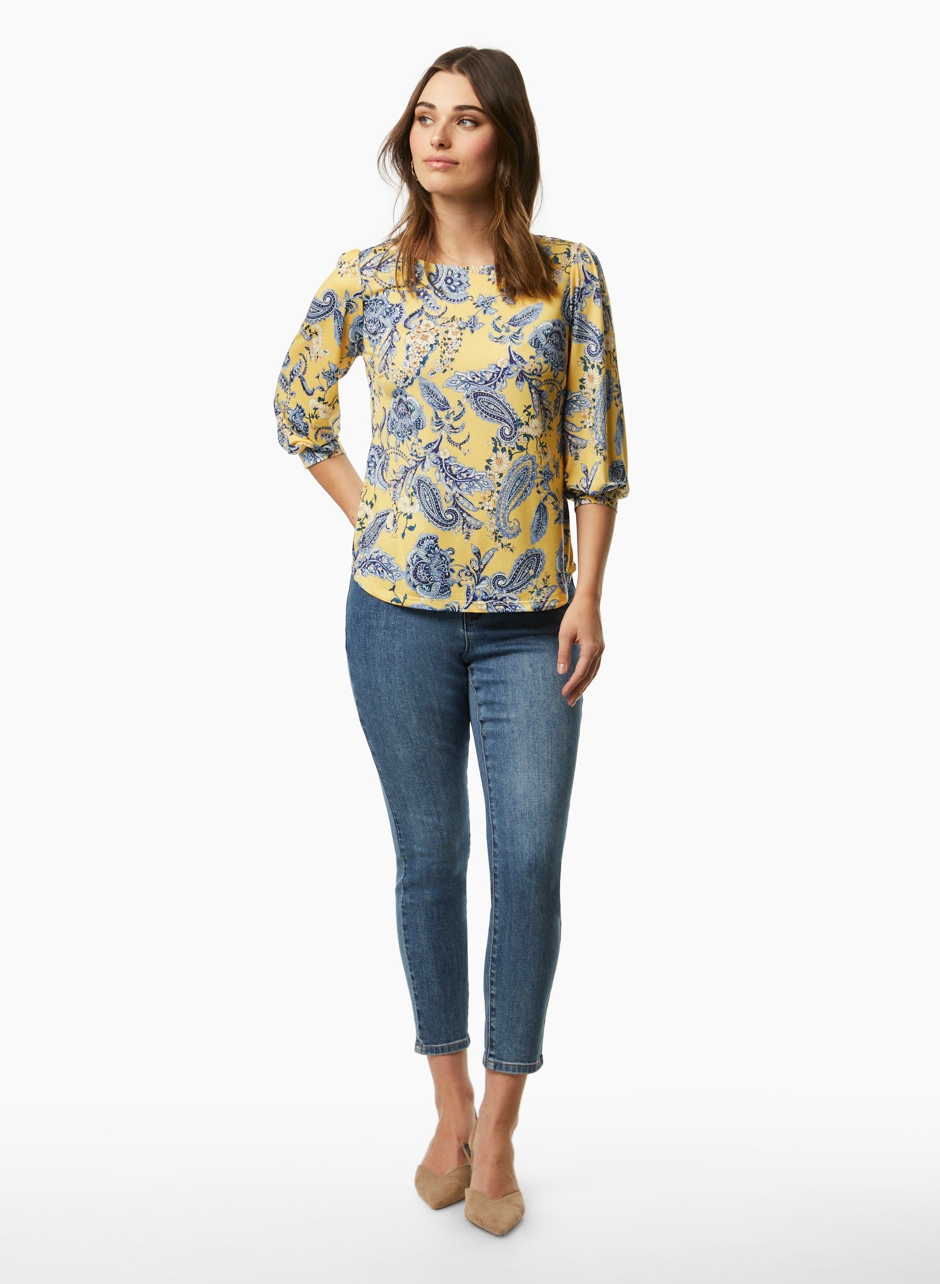 Paisley Print Top sold by Laura product image thumbnail 3