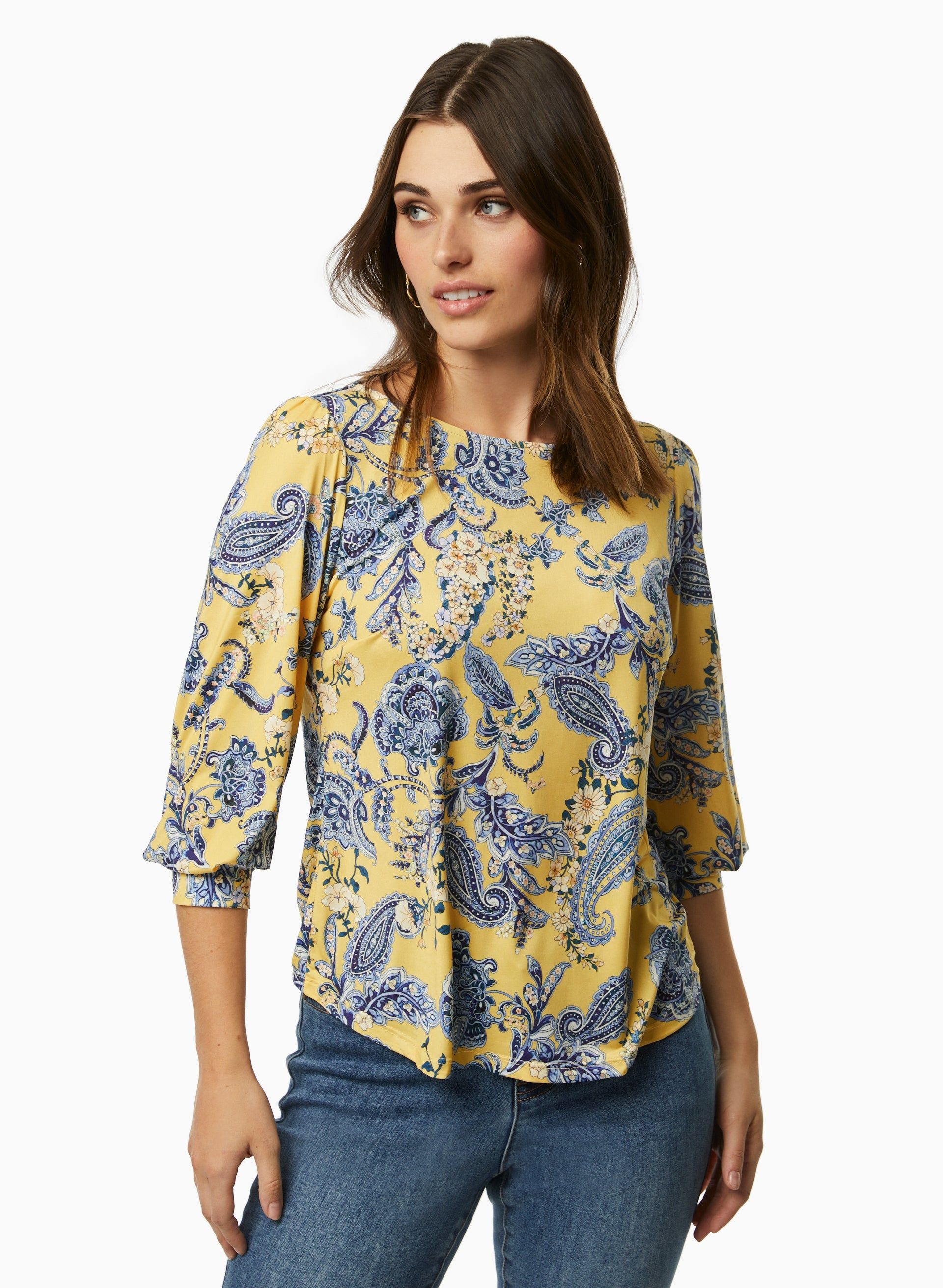 Paisley Print Top sold by Laura