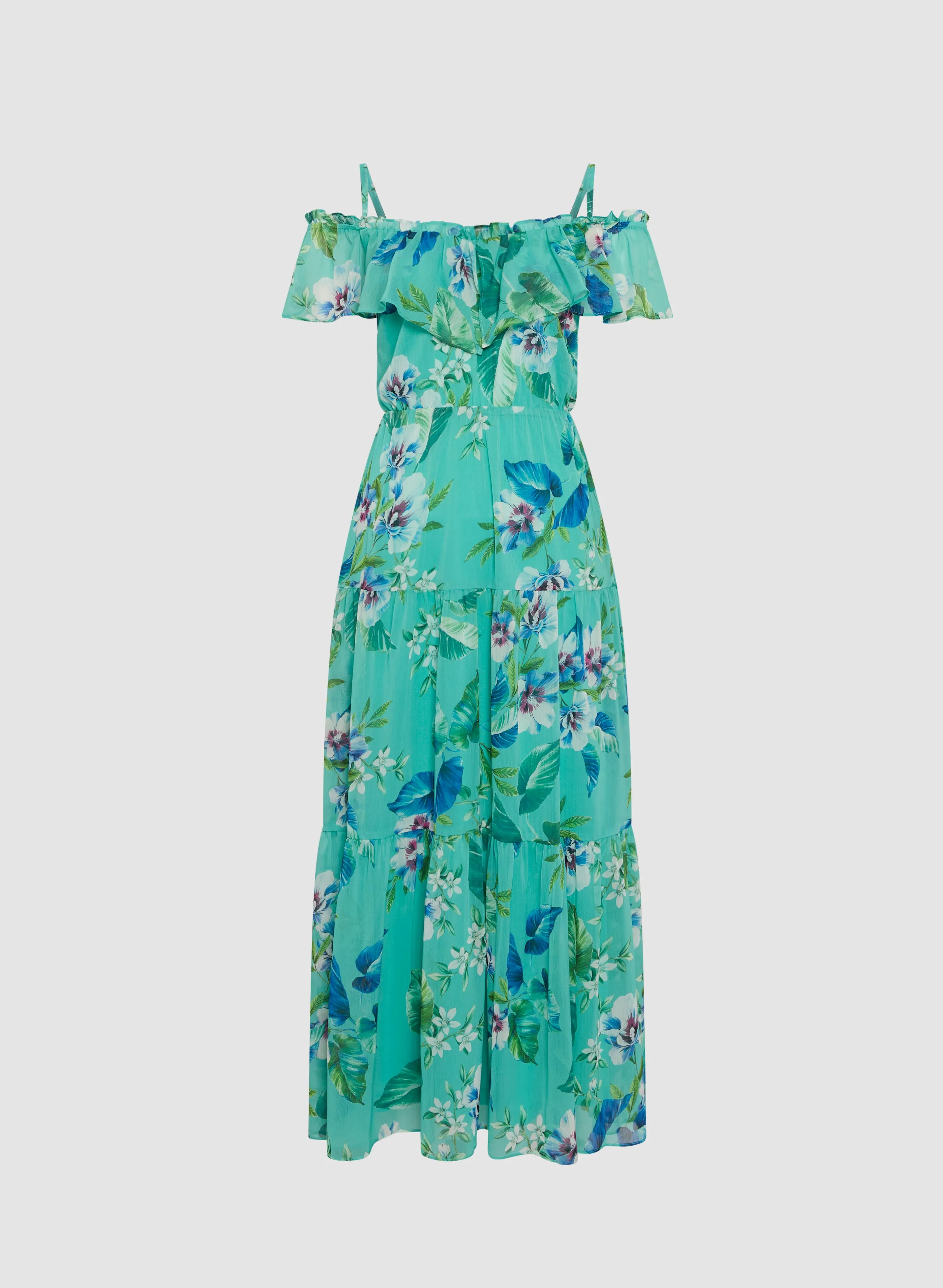 Floral Chiffon Maxi Dress sold by Laura product image thumbnail 5