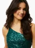 One Shoulder Sequin Dress sold by Laura