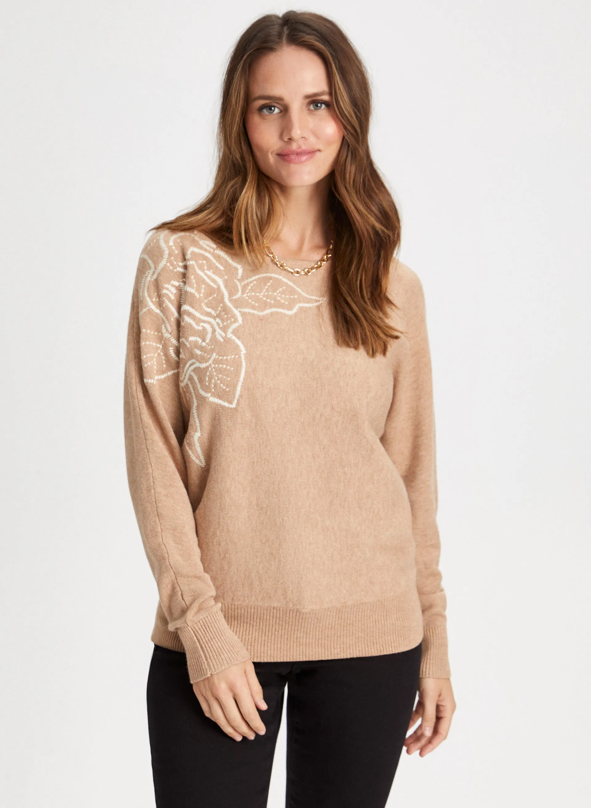 Floral Motif Sweater sold by Laura product image thumbnail 5