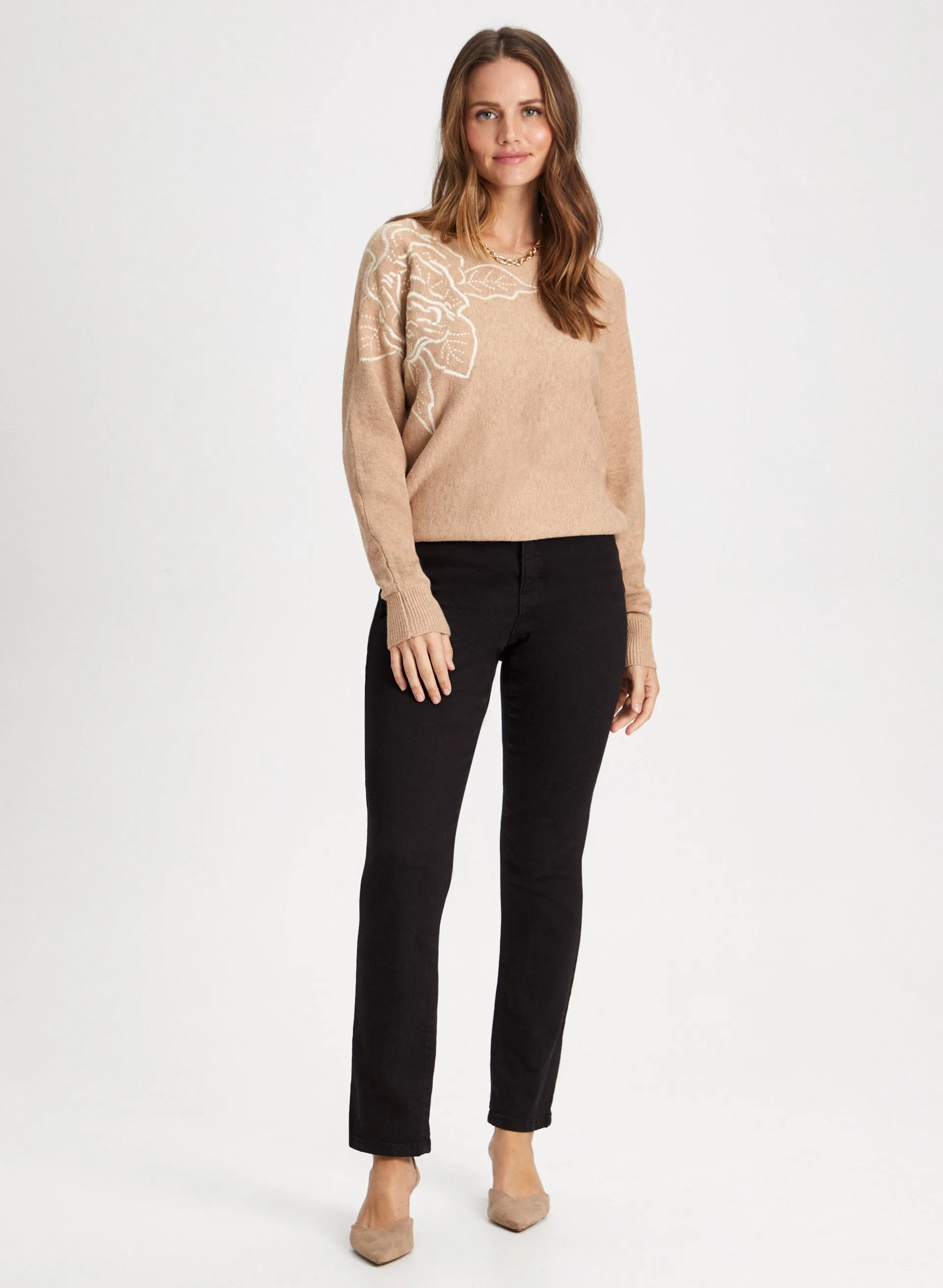 Floral Motif Sweater sold by Laura product image thumbnail 3