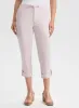 Cotton Drawstring Waist Cargo Capris sold by Laura
