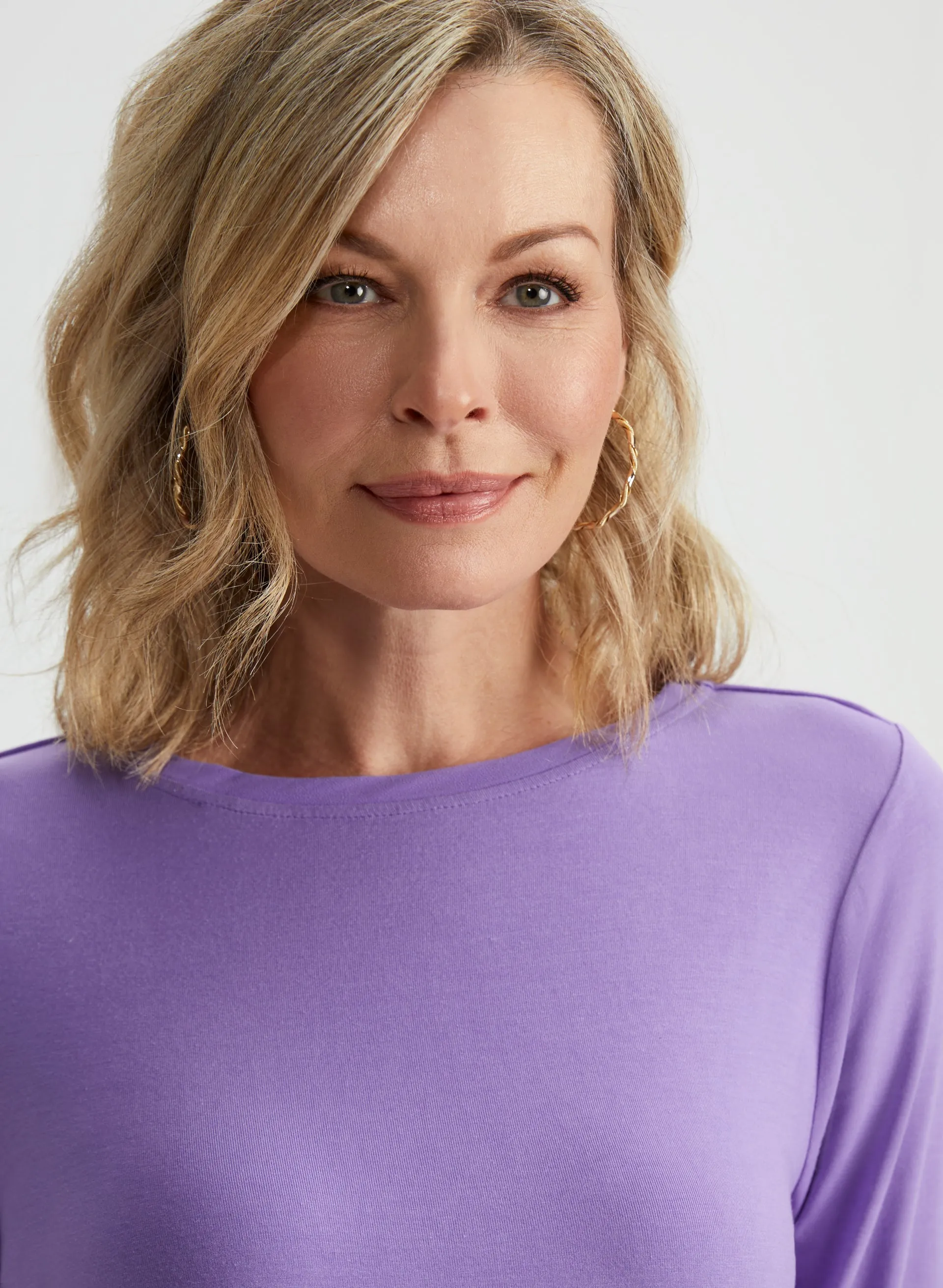 3/4 Sleeve Tunic Tee sold by Laura product image thumbnail 3