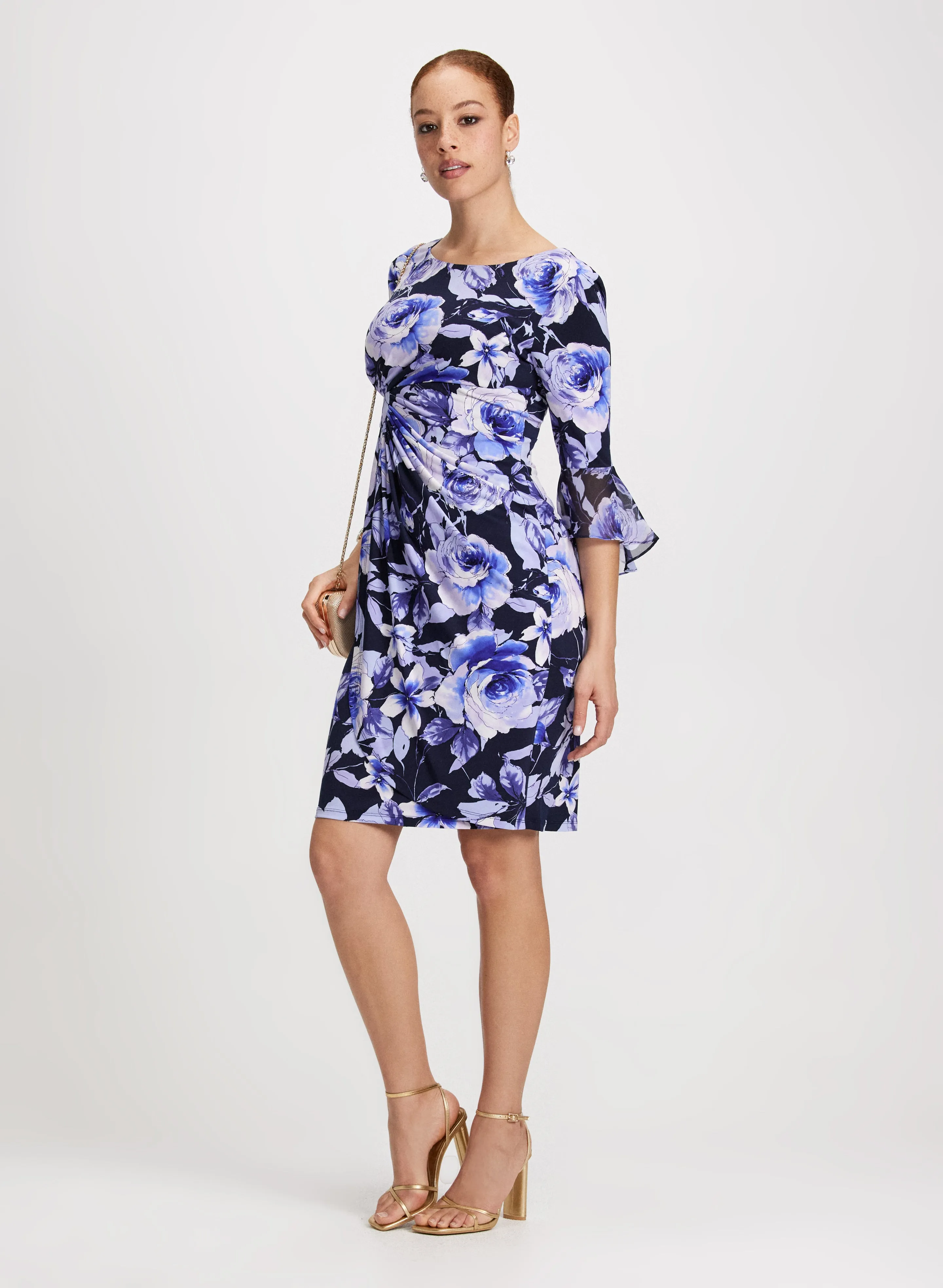 Floral Print Sheath Dress sold by Laura product image thumbnail 3