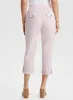 Cotton Drawstring Waist Cargo Capris sold by Laura