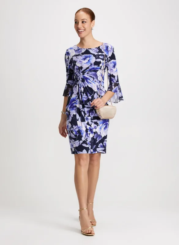 Floral Print Sheath Dress sold by Laura