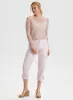 Cotton Drawstring Waist Cargo Capris sold by Laura