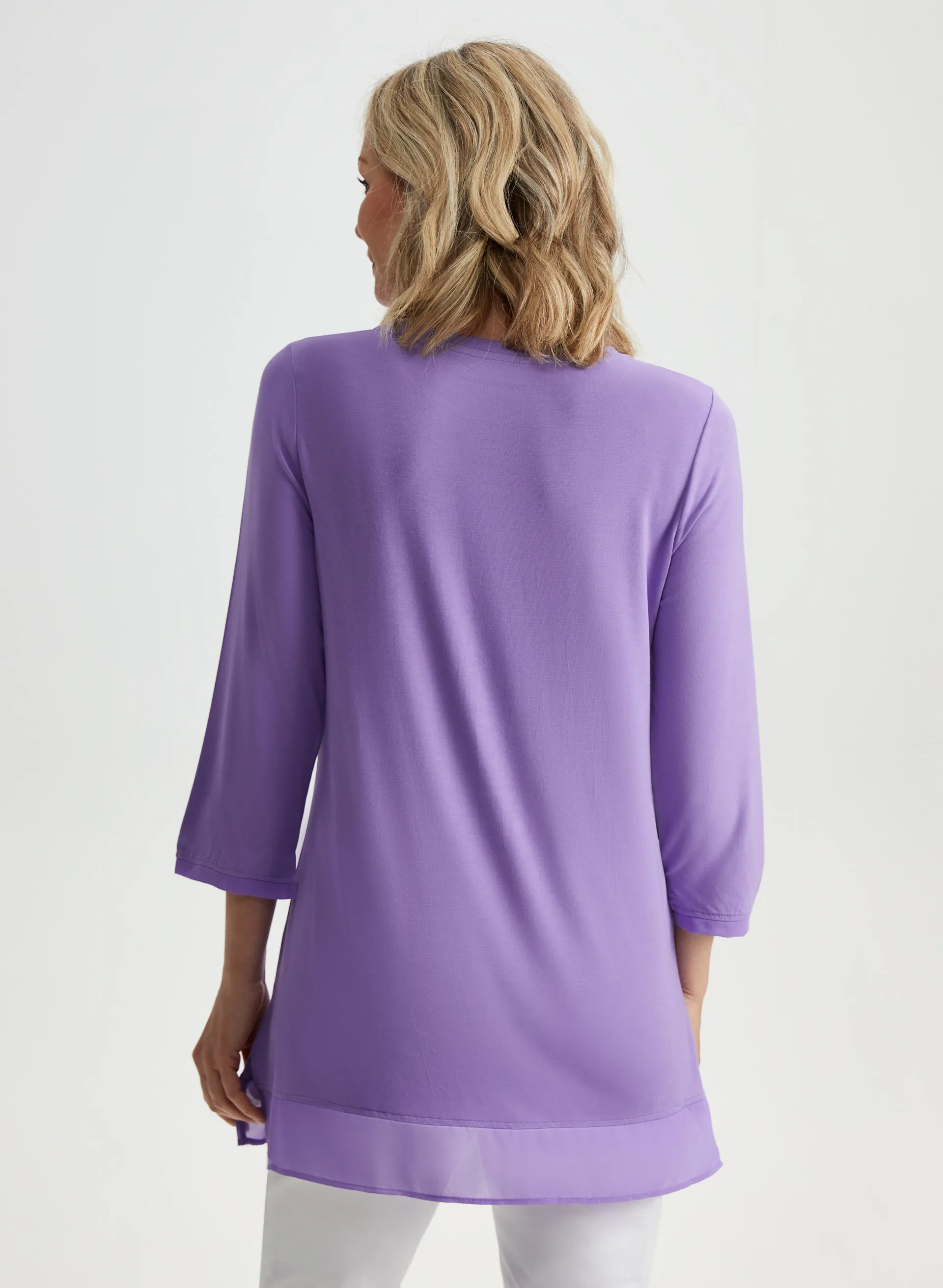 3/4 Sleeve Tunic Tee sold by Laura product image thumbnail 2