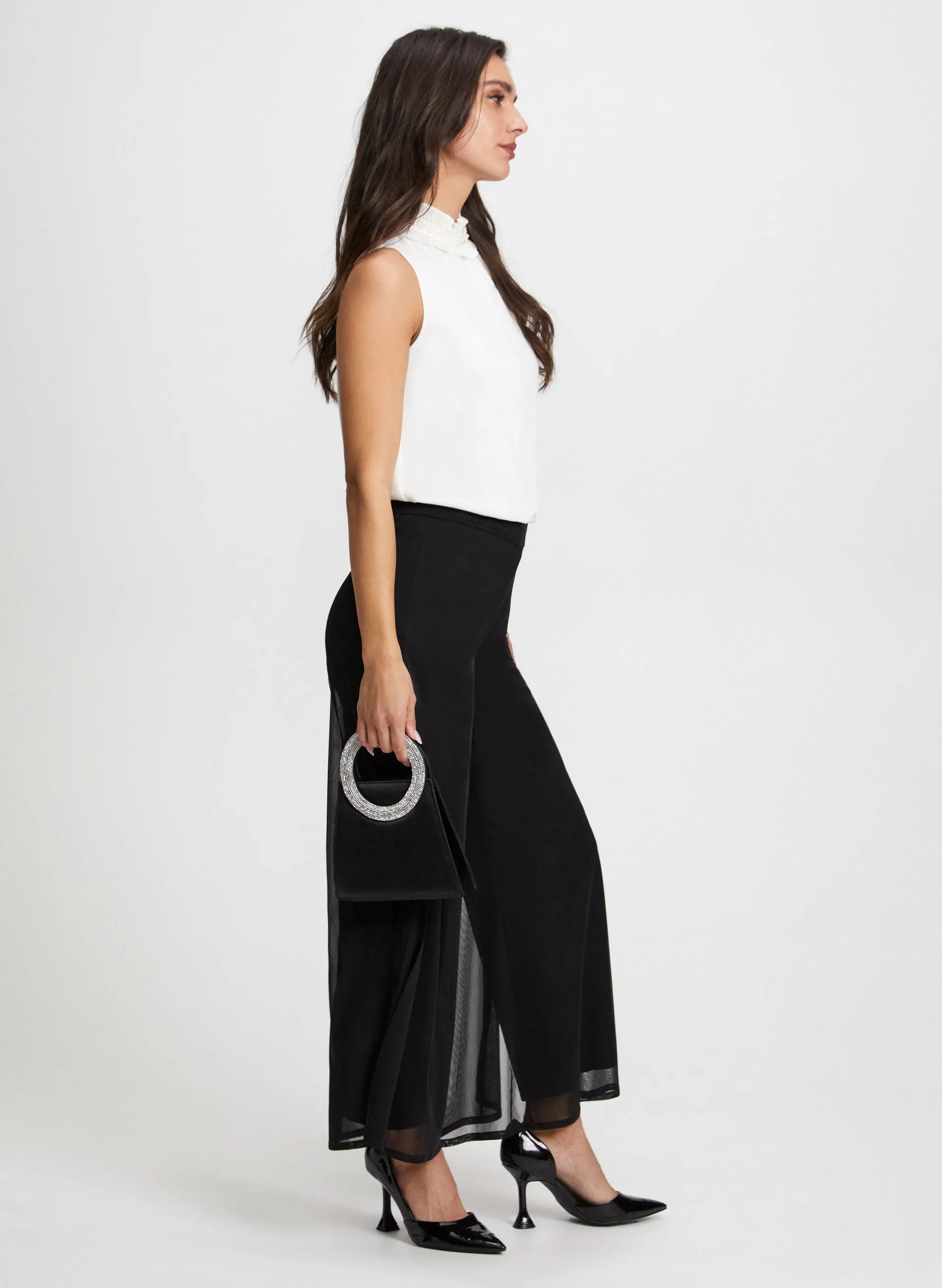 Olivia Chiffon Wide-Leg Pants - Regular sold by Laura product image thumbnail 5