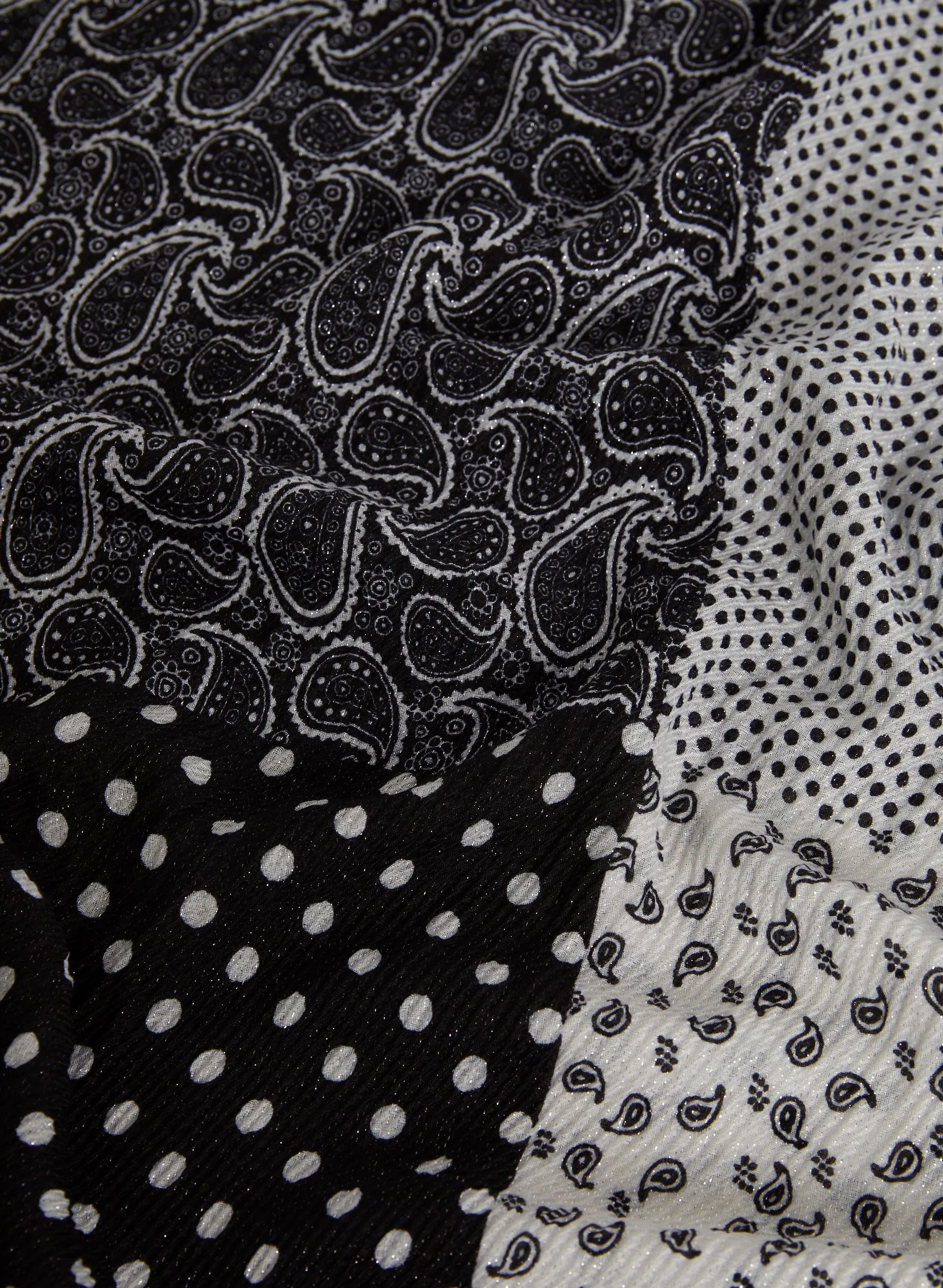 Patchwork Print Scarf sold by Laura product image thumbnail 2