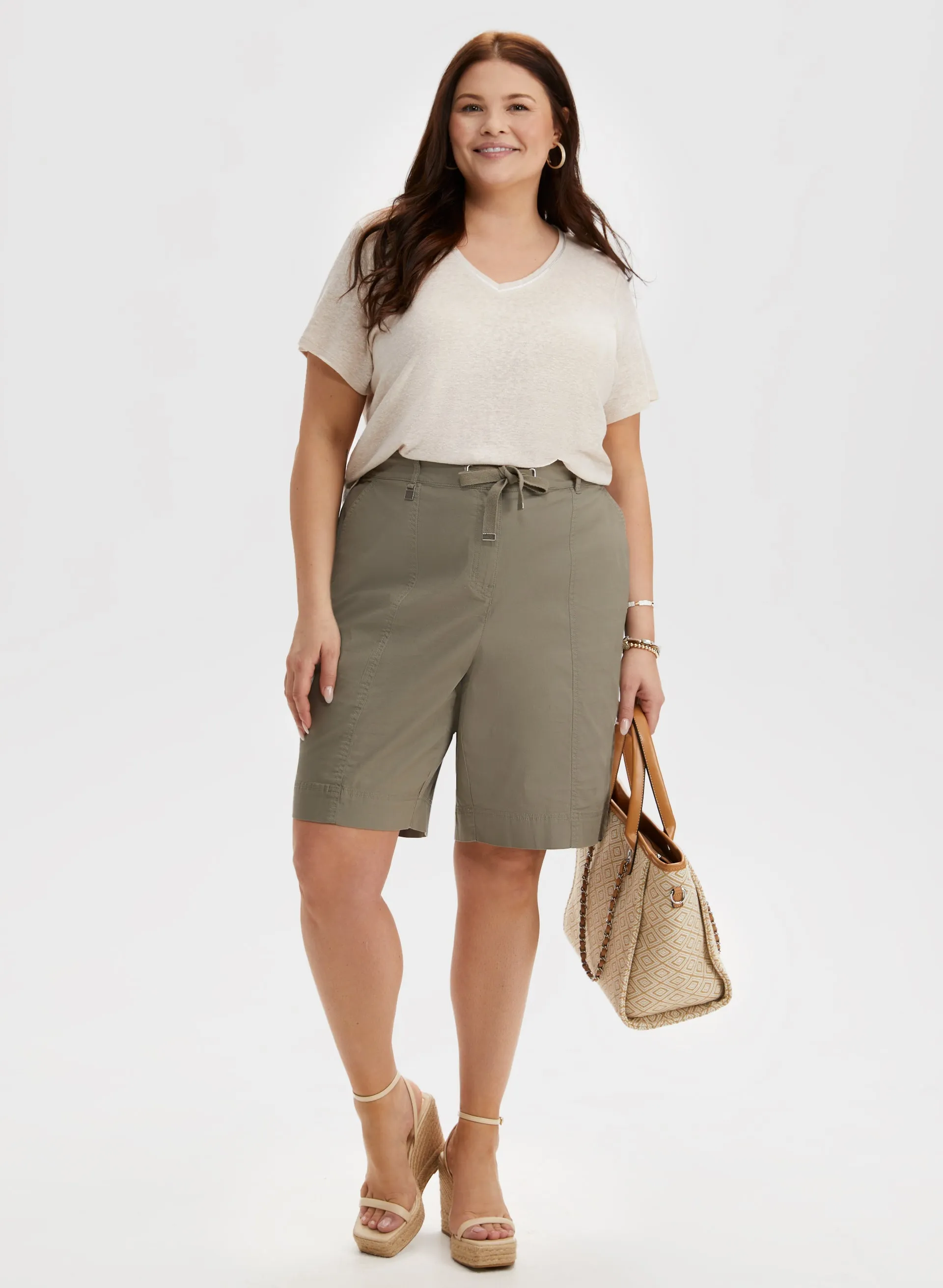 Short Sleeve Foil Detail Top sold by Laura product image thumbnail 3