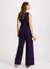 Split-Leg Crepe Jumpsuit sold by Laura