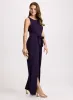 Split-Leg Crepe Jumpsuit sold by Laura