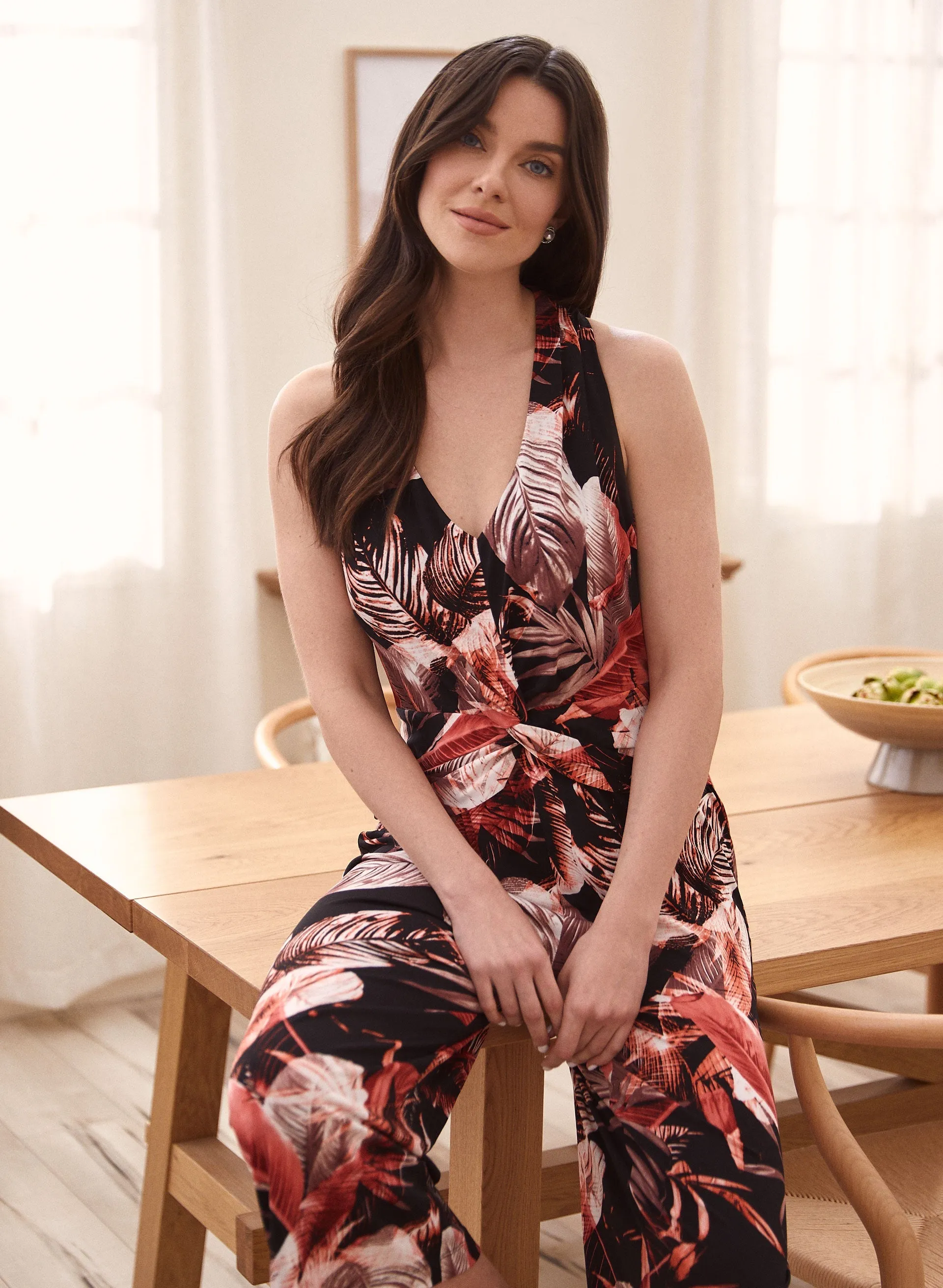 Tropical Print Jumpsuit sold by Laura product image thumbnail 5